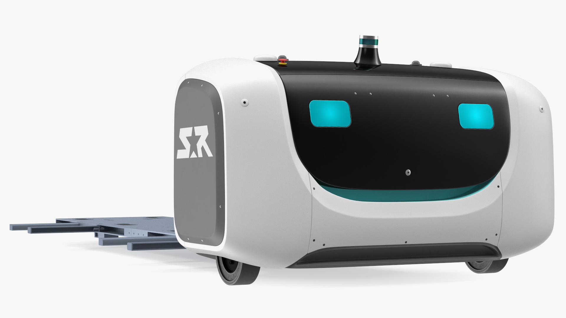 3D model Parking Robot Stan Rigged