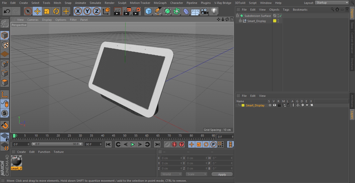 3D Smart Display model