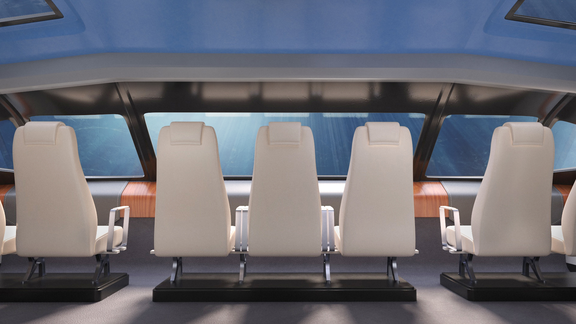 3D Catamaran Ferry Generic model