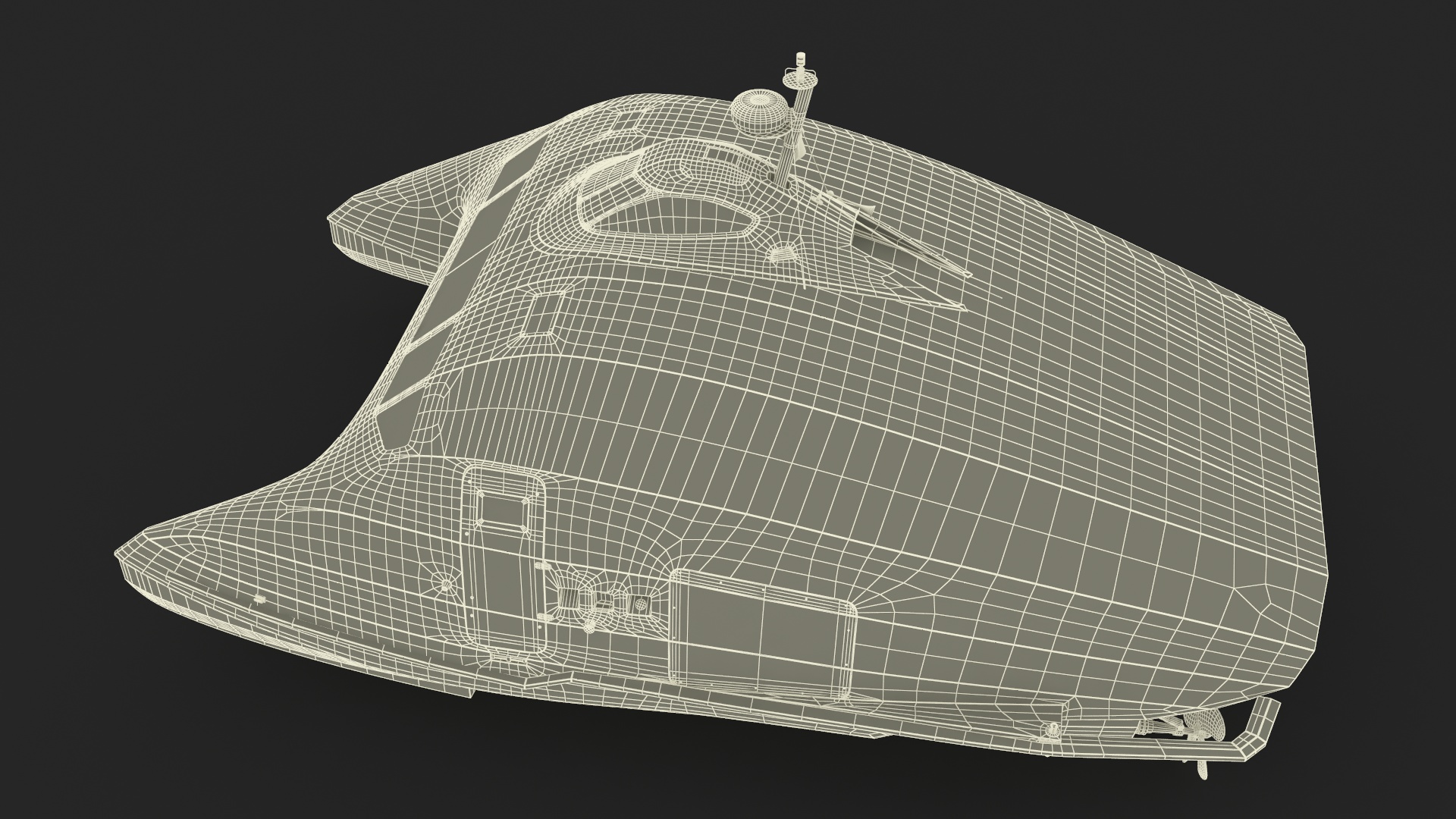 3D Catamaran Ferry Generic model