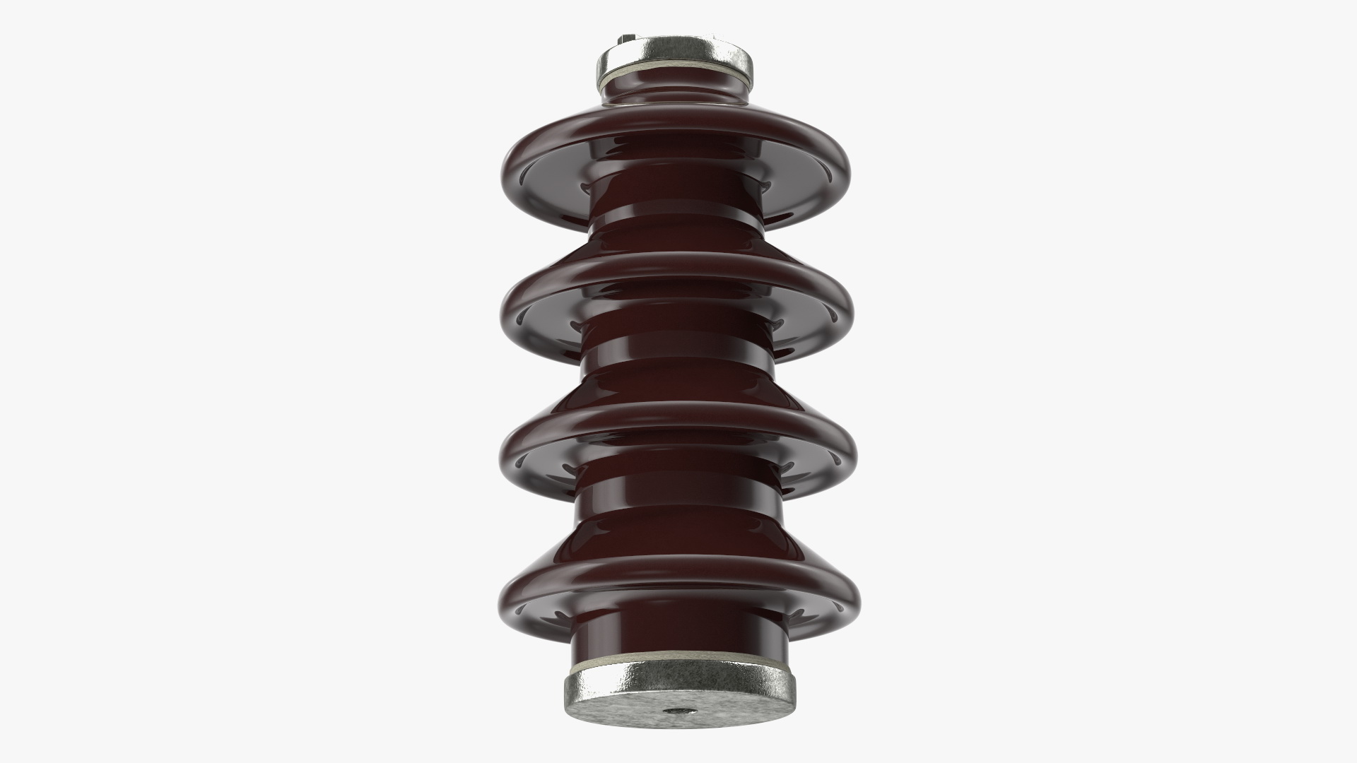 High Voltage Porcelain Insulator 3D