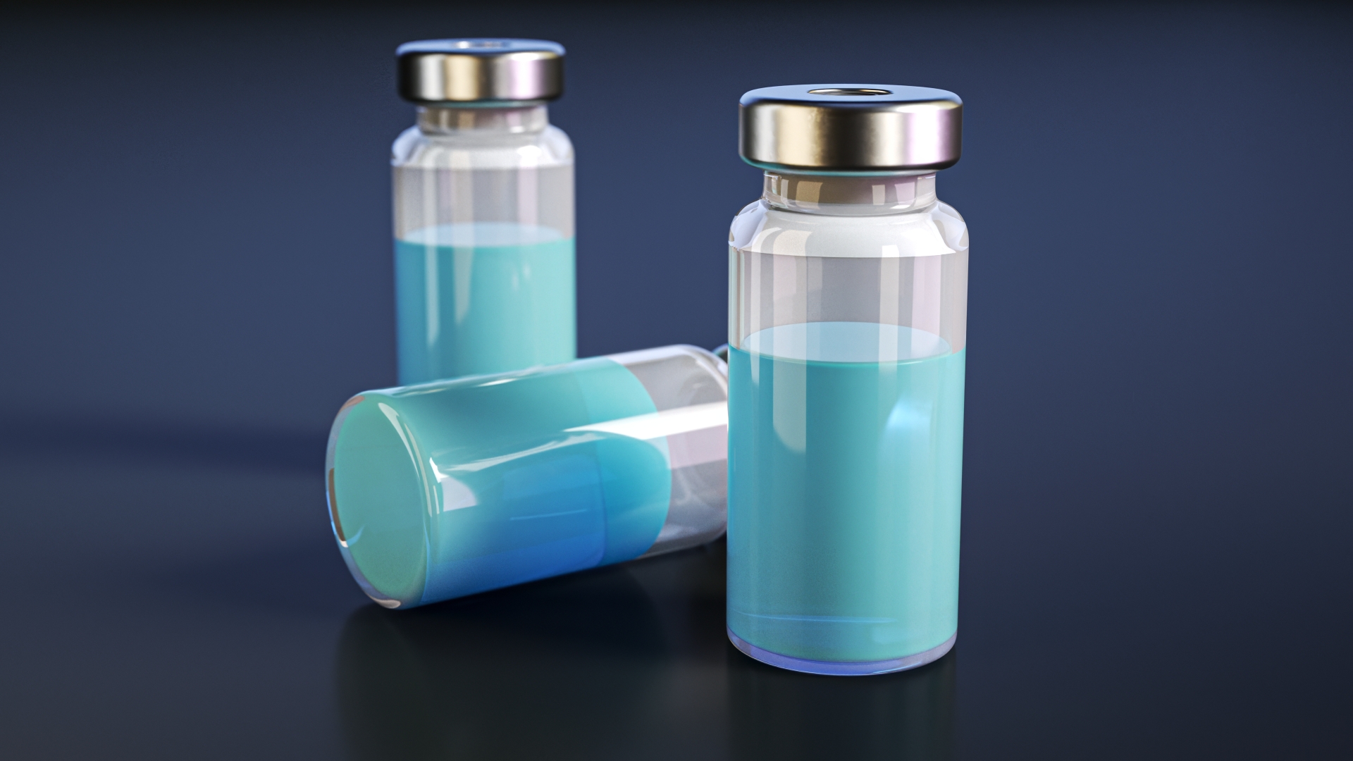 3D model Serum Vial 30ml