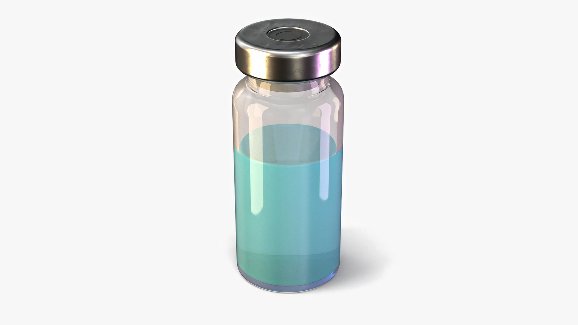 3D model Serum Vial 30ml