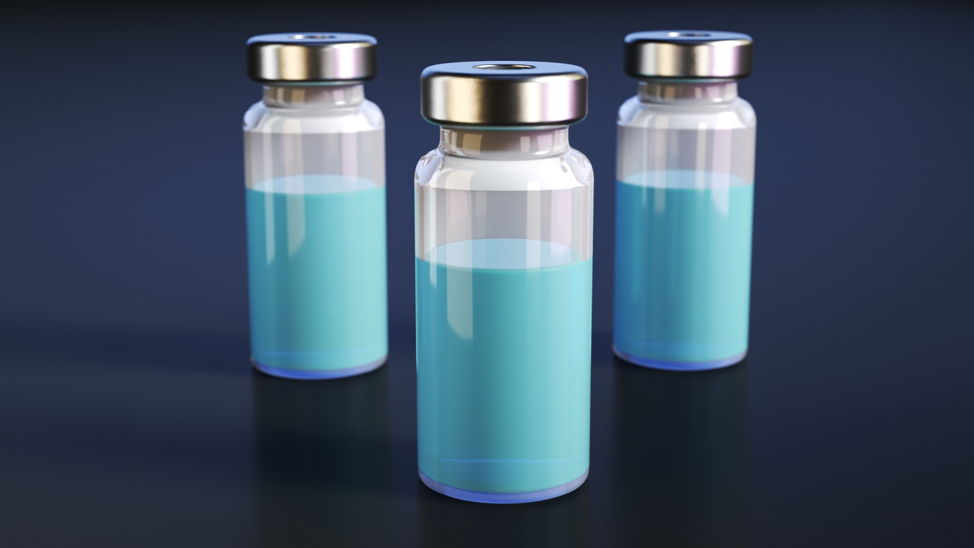 3D model Serum Vial 30ml