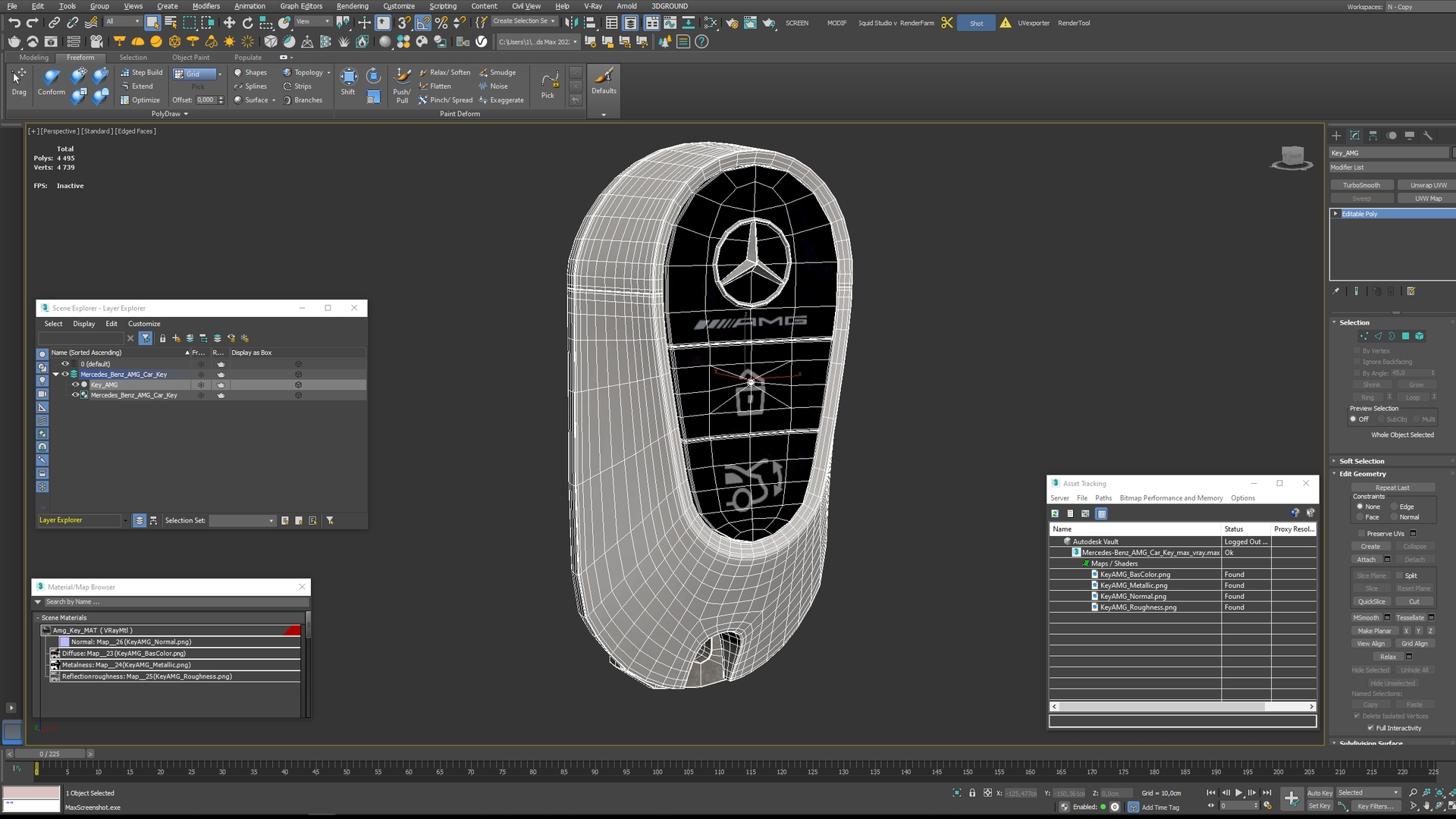Mercedes-Benz AMG Car Key - view 12