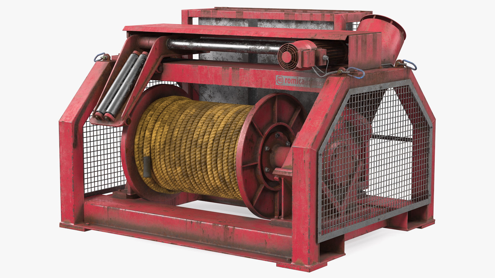 3D model Romica Hydraulic Mooring Winch