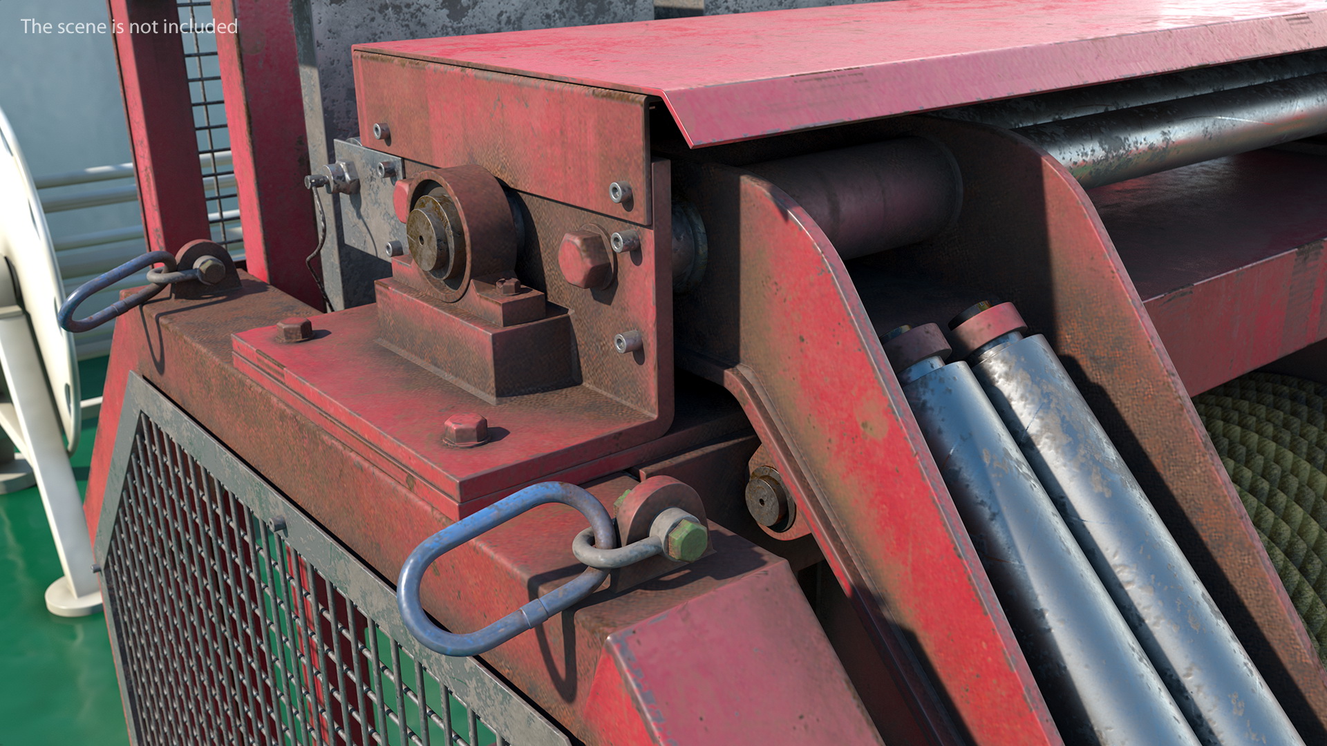 3D model Romica Hydraulic Mooring Winch
