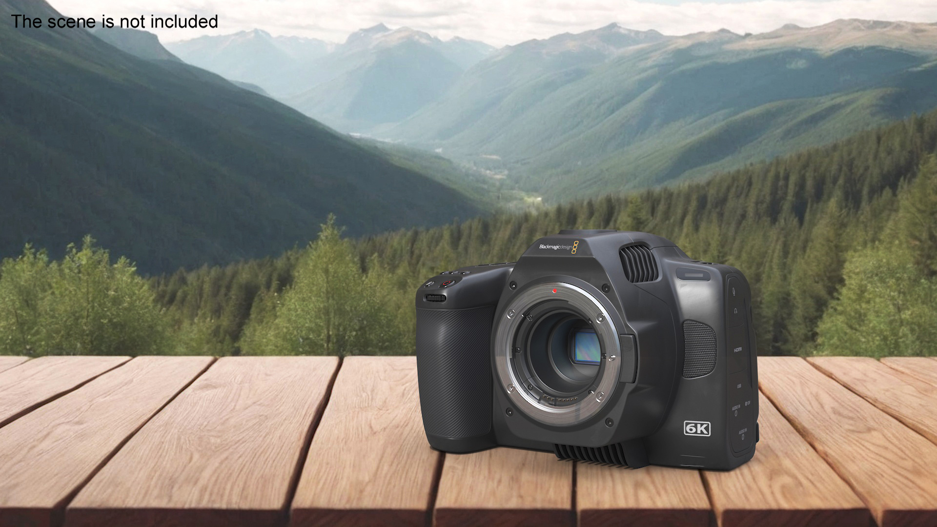 Cinema Camera Blackmagic Design 6K G2 3D