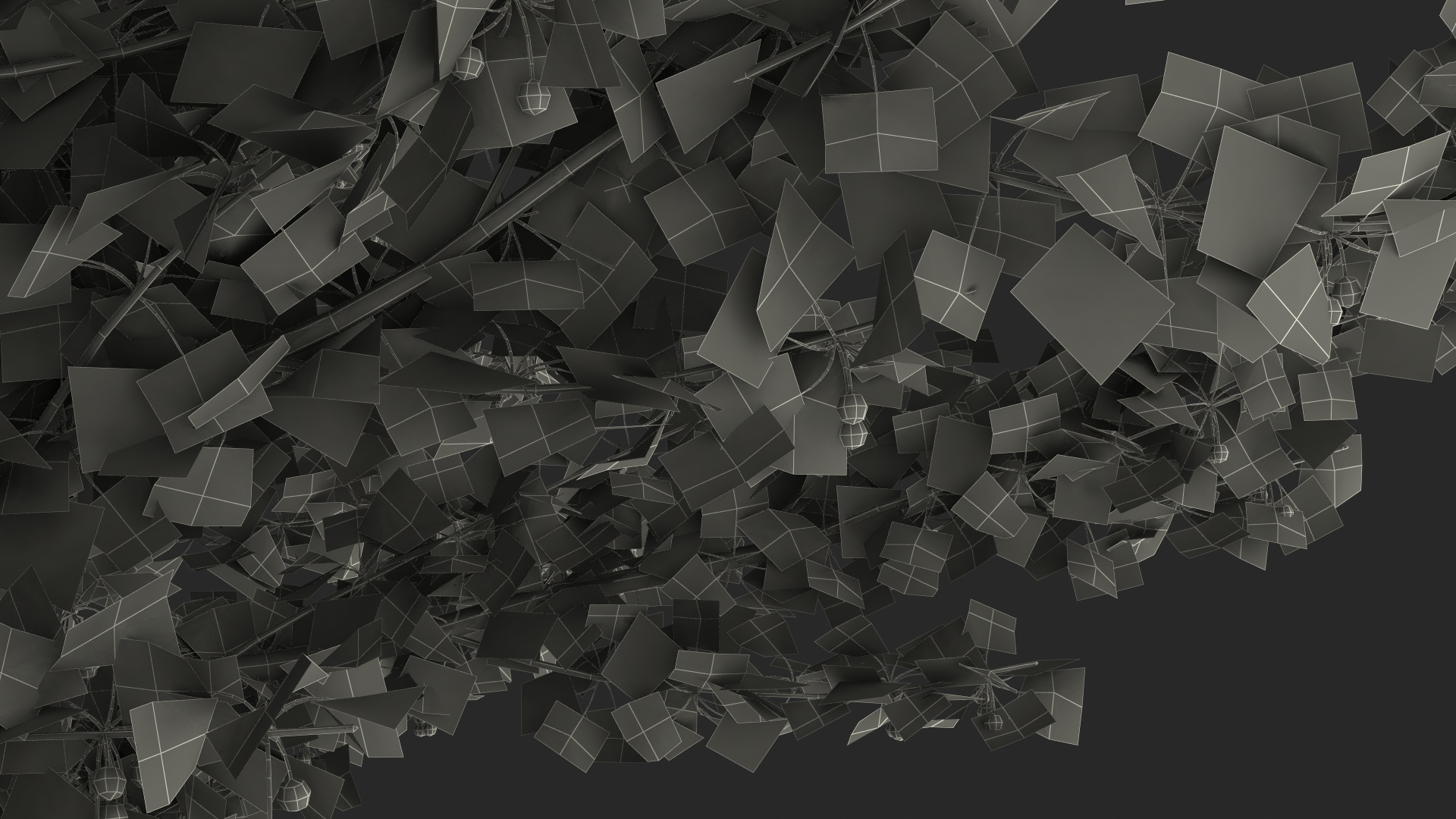 Ginkgo Tree Multicolored 3D model