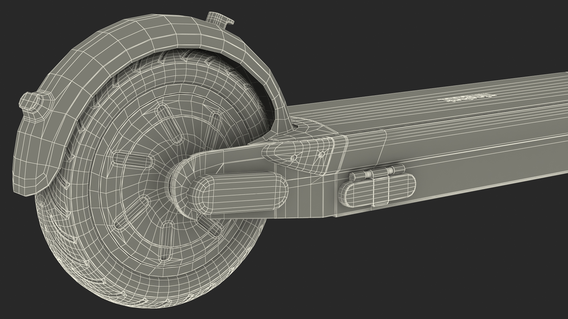 3D Ninebot KickScooter MAX model