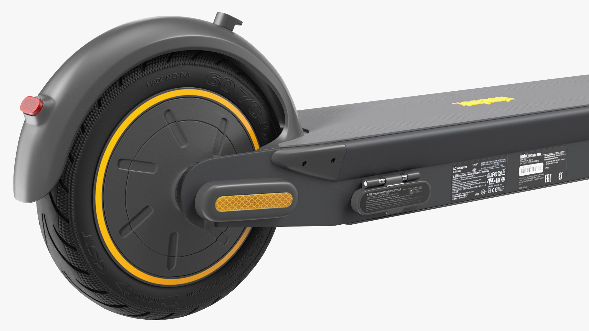 3D Ninebot KickScooter MAX model