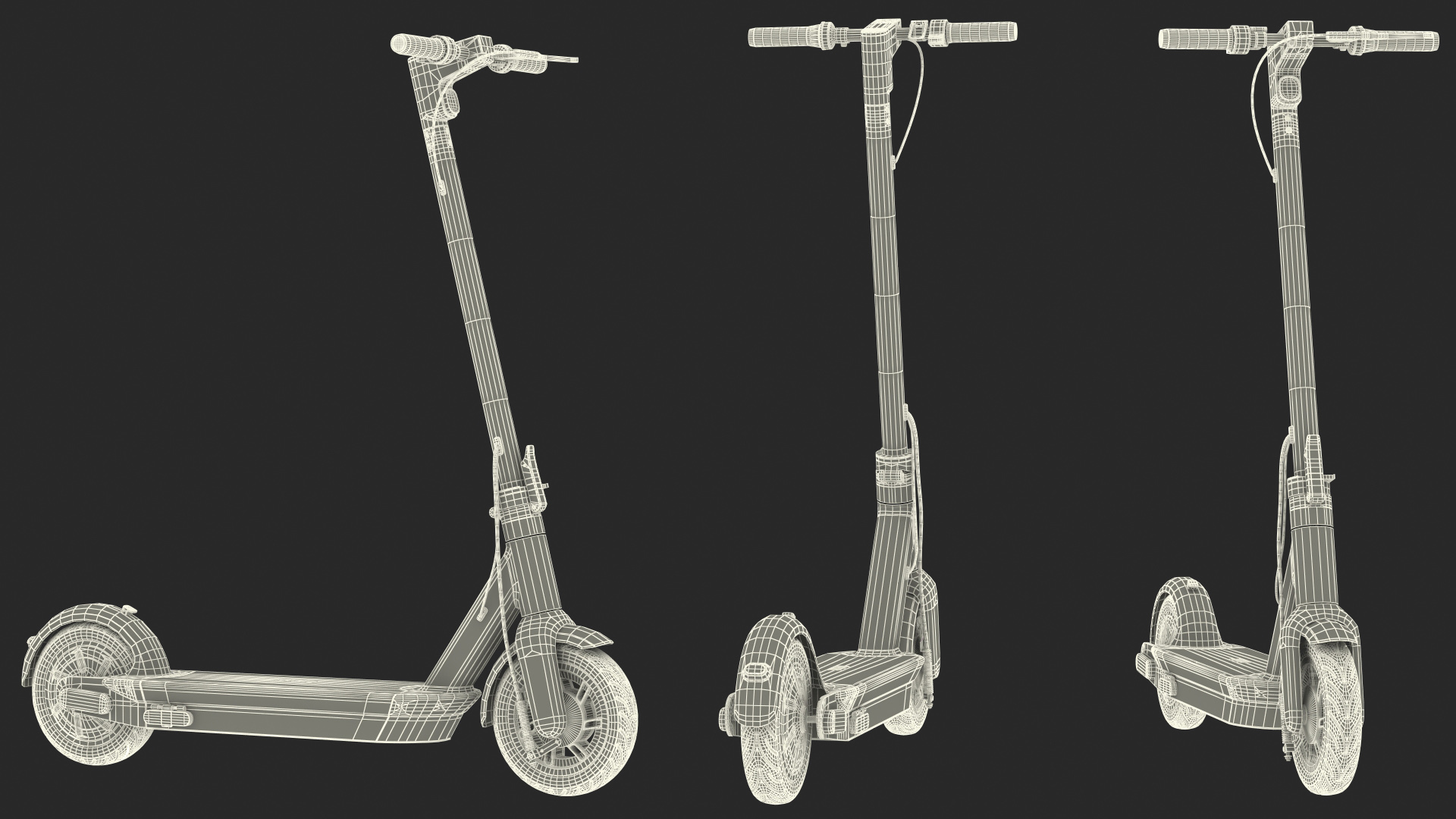 3D Ninebot KickScooter MAX model