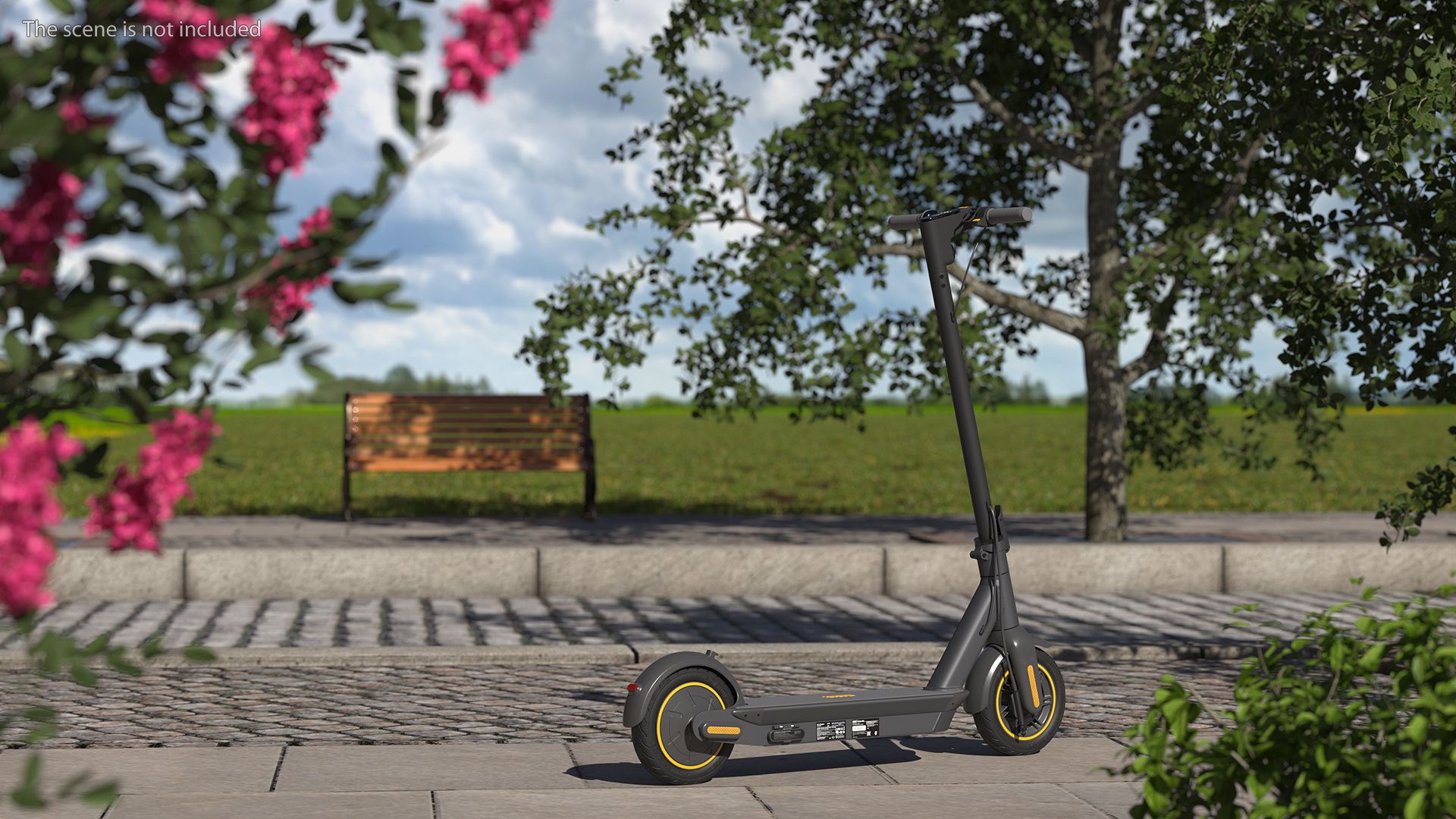 3D Ninebot KickScooter MAX model
