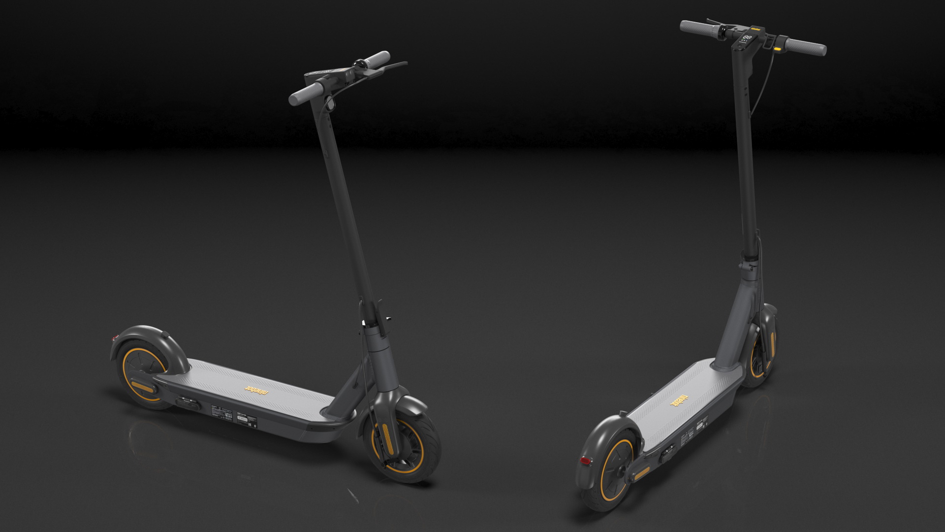 3D Ninebot KickScooter MAX model