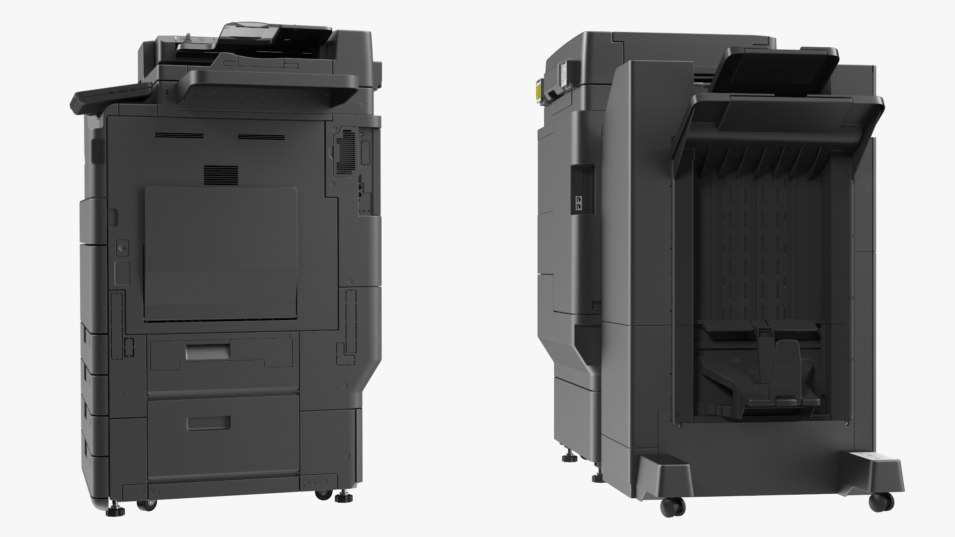 Laser MFP Black with Booklet Finisher 3D