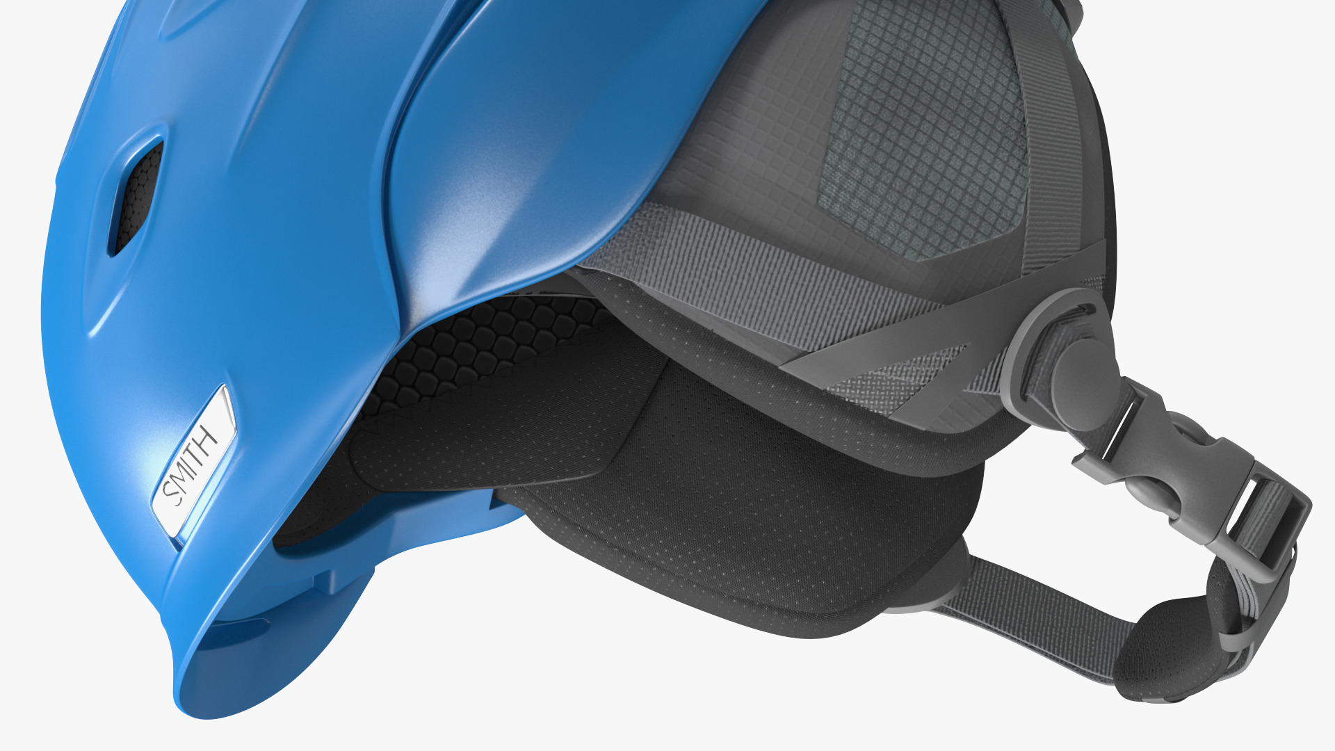 3D model Smith Vantage Mips Snow Helmet Blue