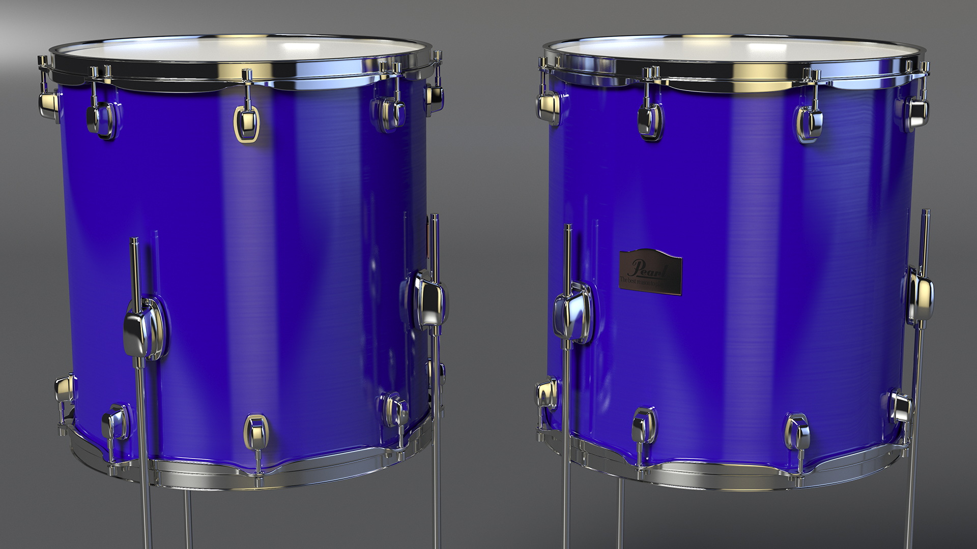Floor Tom Drum 3D model