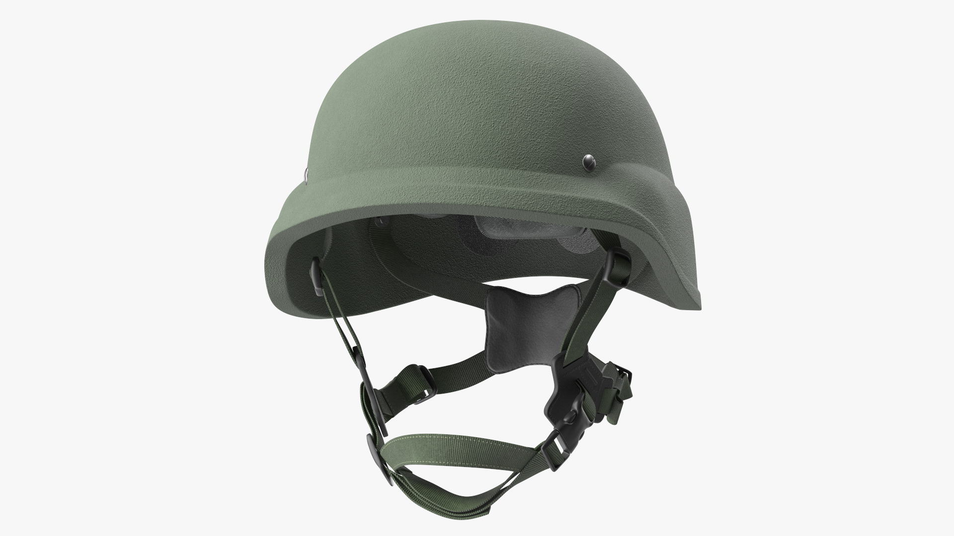 USMC Lightweight Armored Helmet Green 3D