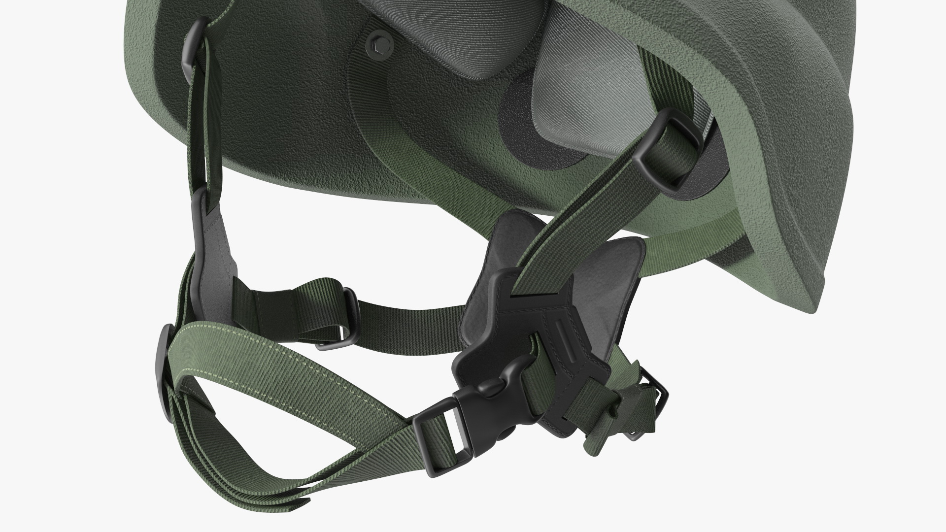 USMC Lightweight Armored Helmet Green 3D