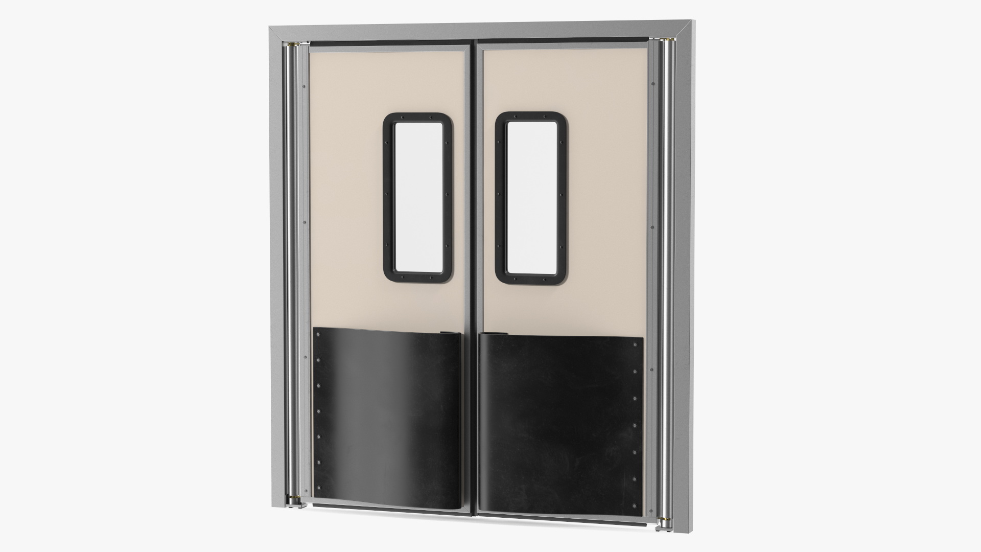 Impact Traffic Beige Polymer Doors 3D model