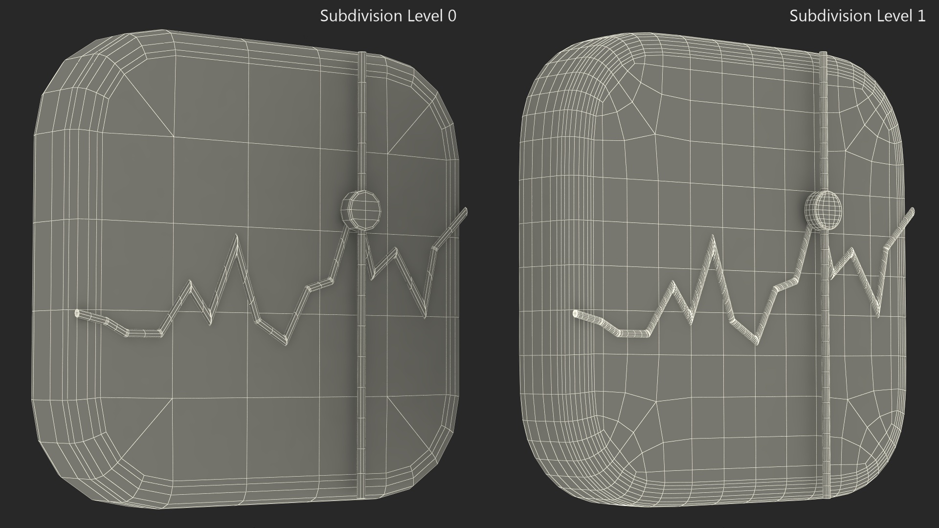 iPhone iOS Stocks Icon 3D