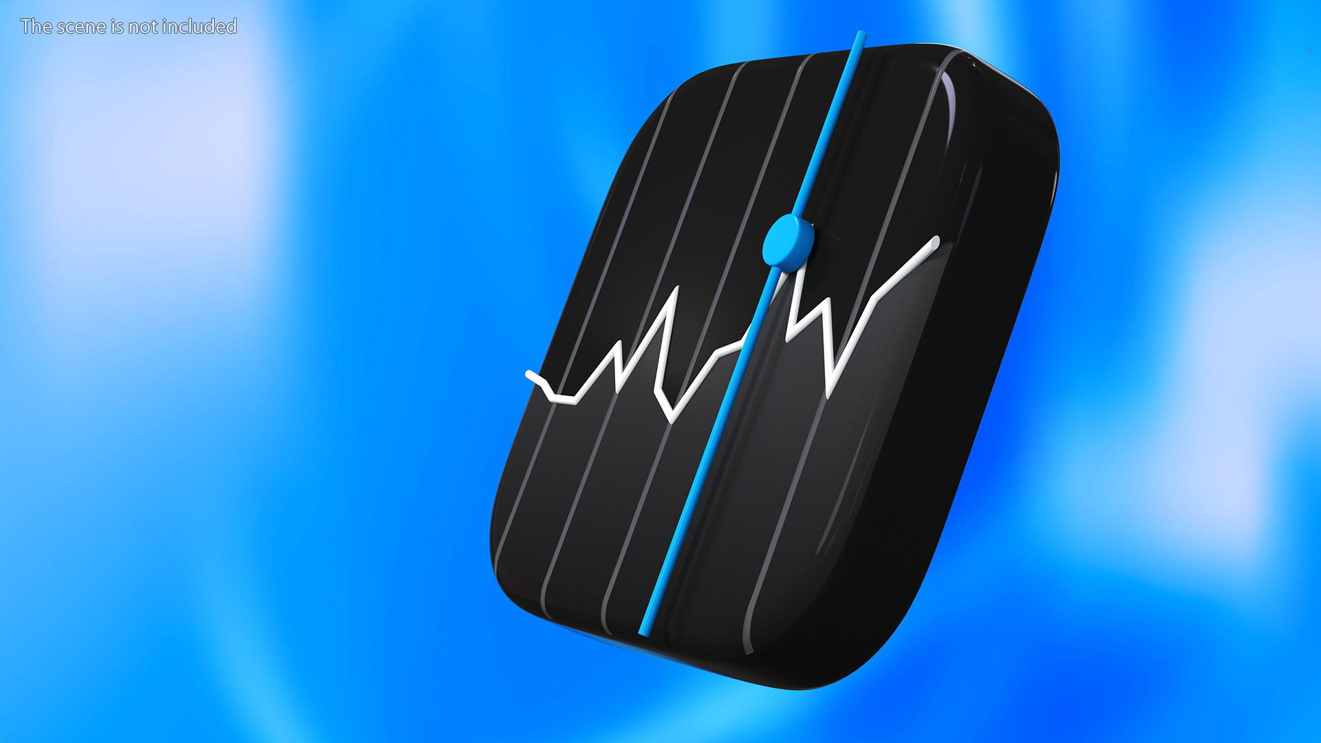 iPhone iOS Stocks Icon 3D
