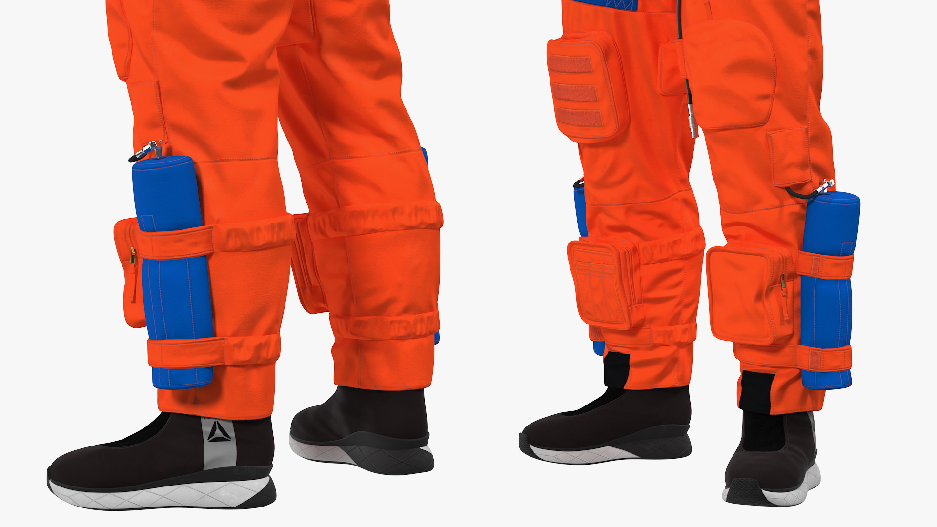 Astronaut in Orion Crew Survival System Spacesuit 3D model