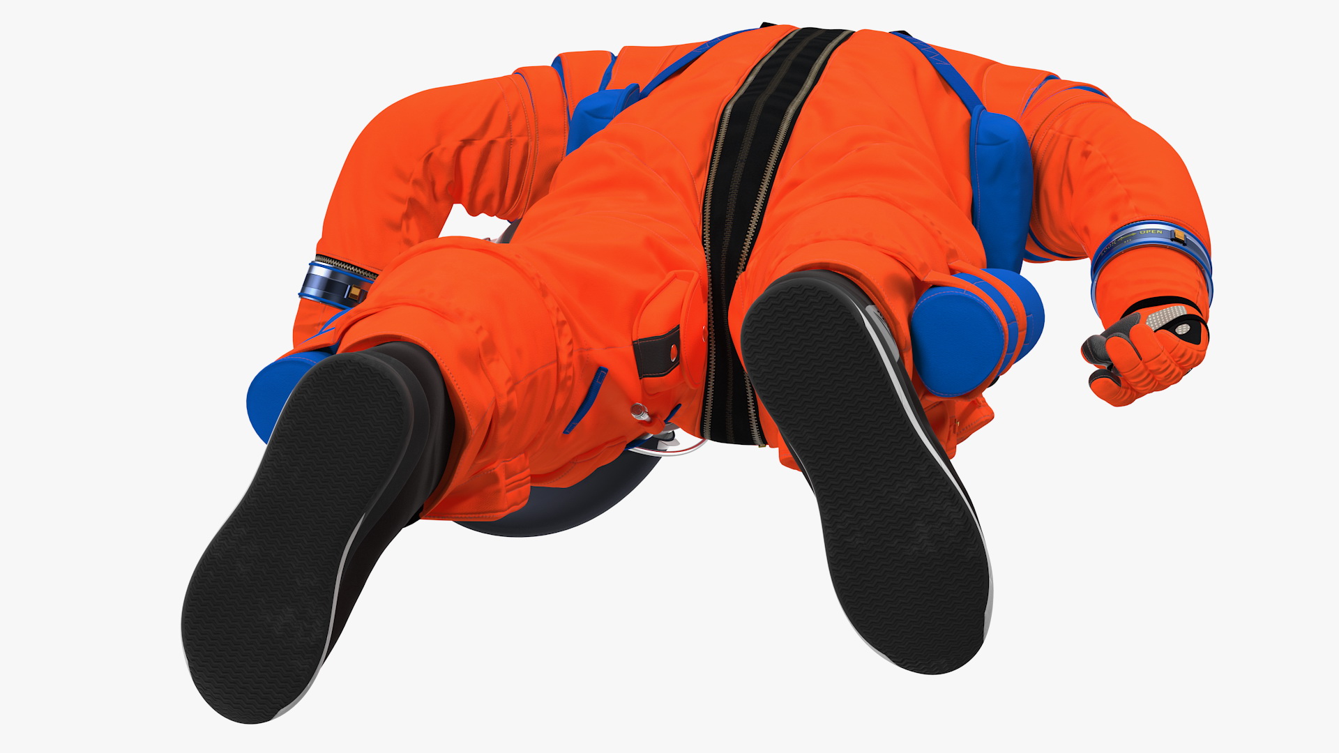 Astronaut in Orion Crew Survival System Spacesuit 3D model