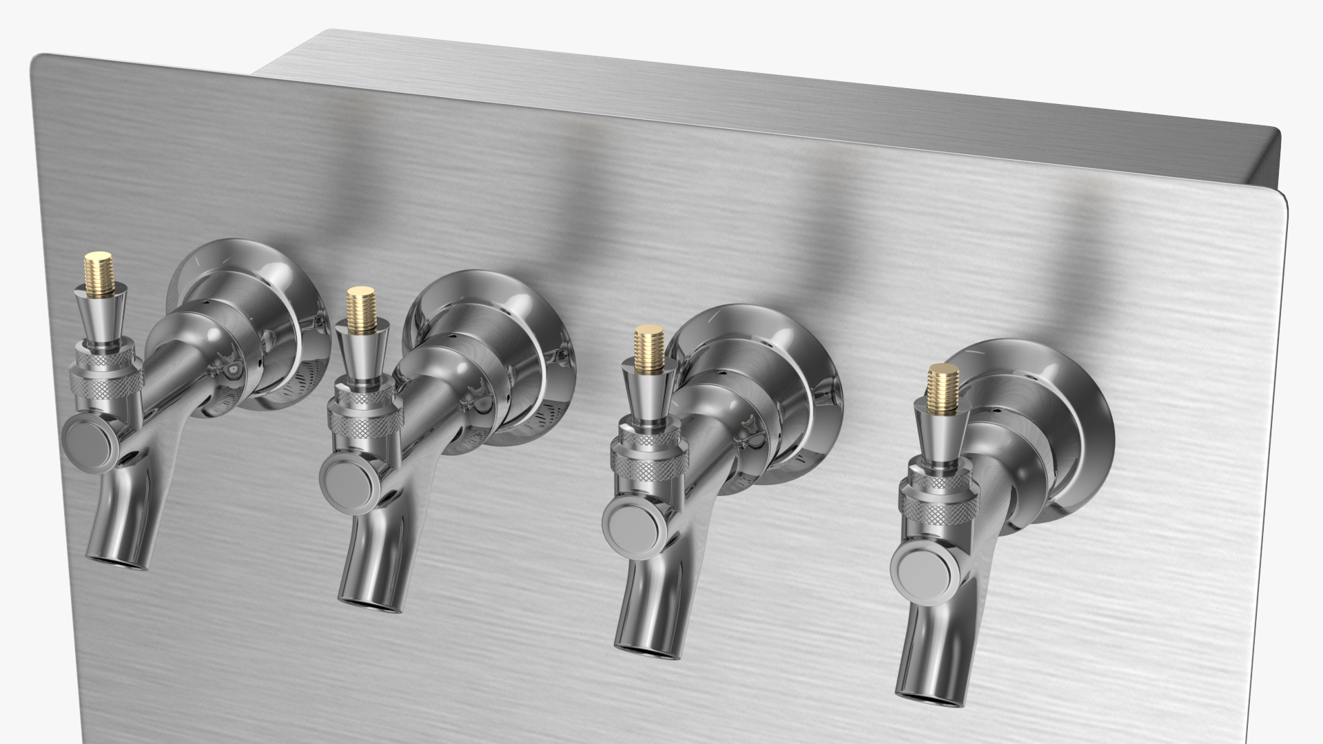 3D model Wall Mount Beer Dispenser