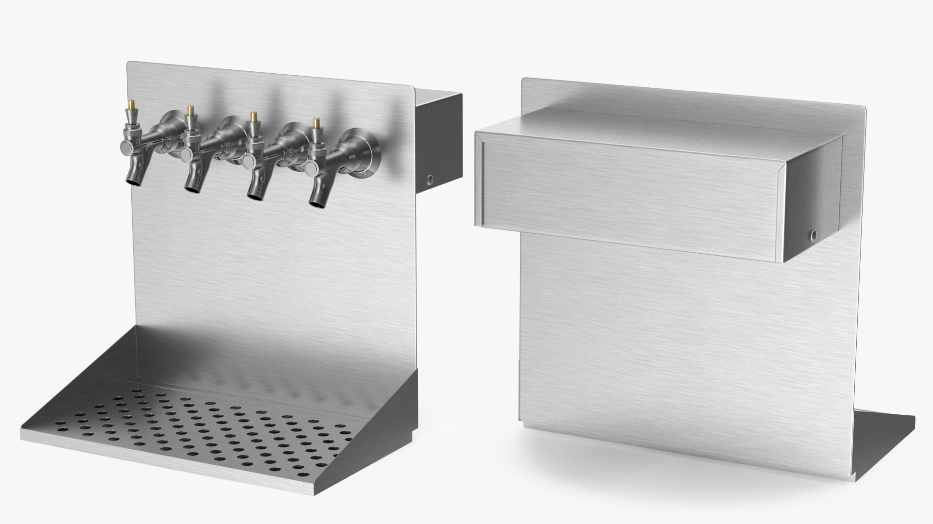 3D model Wall Mount Beer Dispenser