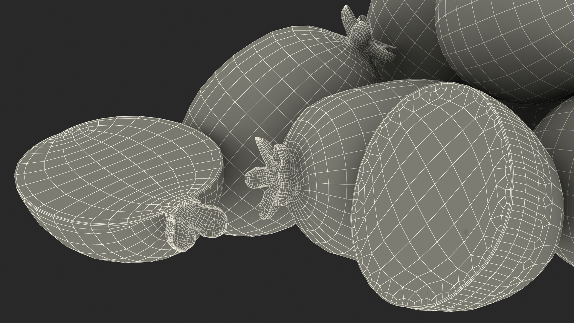 Heap Feijoa Fruit 3D