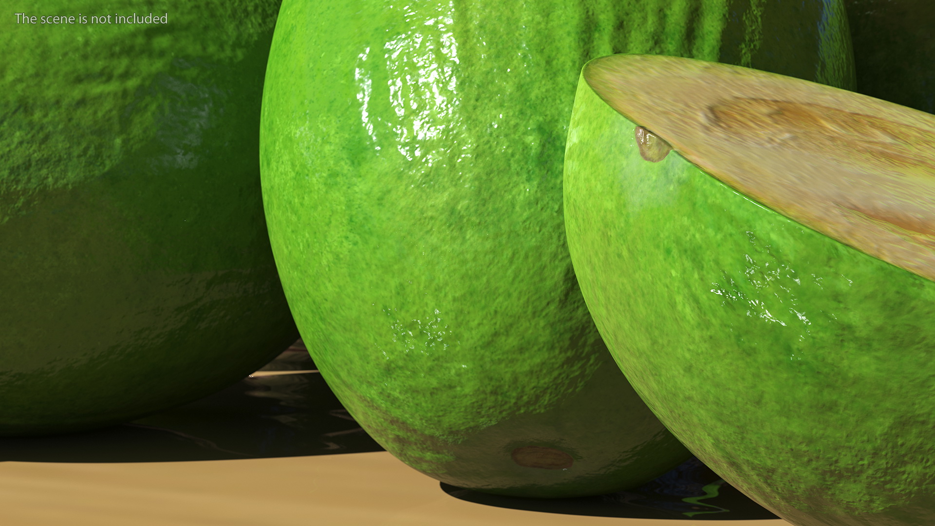 Heap Feijoa Fruit 3D