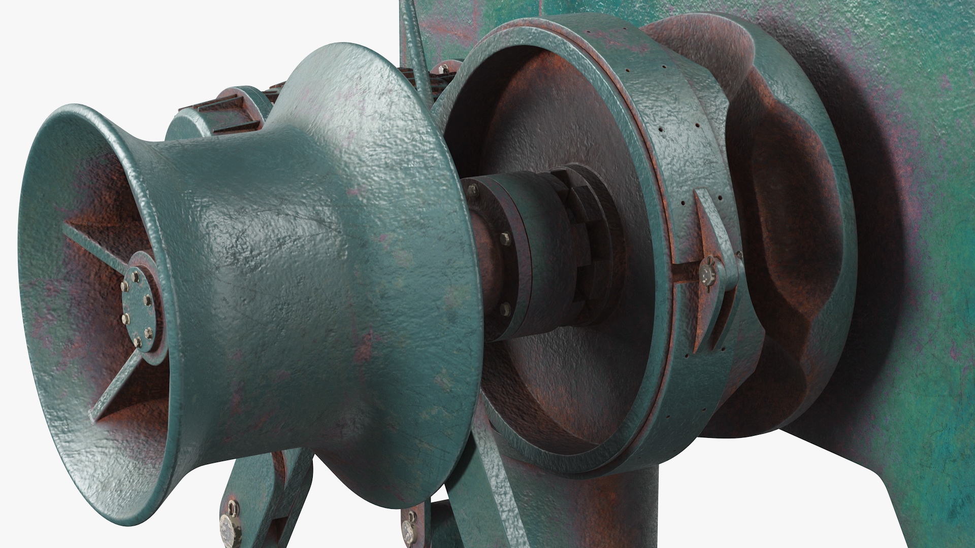 3D model Anchor Windlass Mechanism