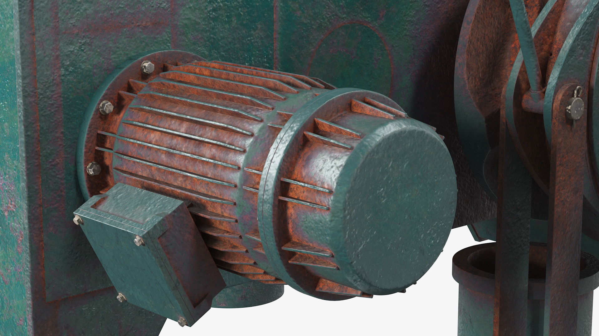 3D model Anchor Windlass Mechanism