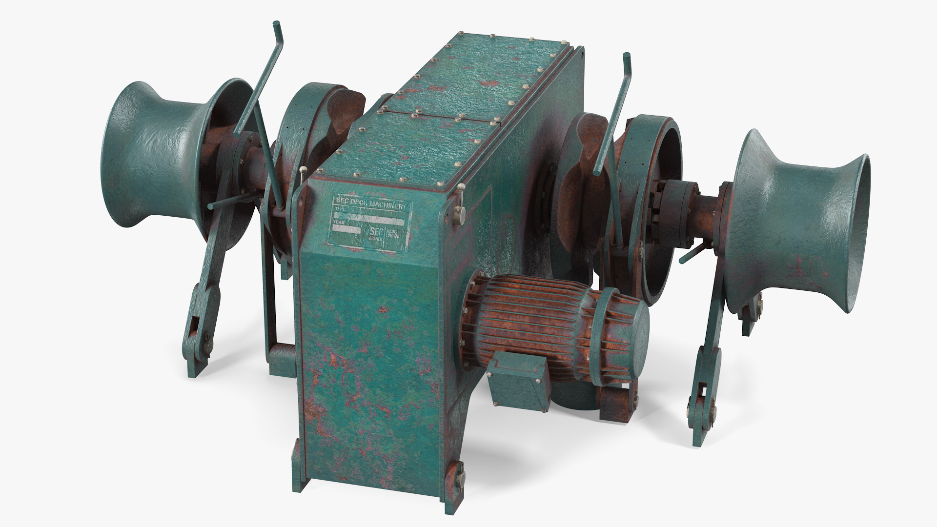 3D model Anchor Windlass Mechanism