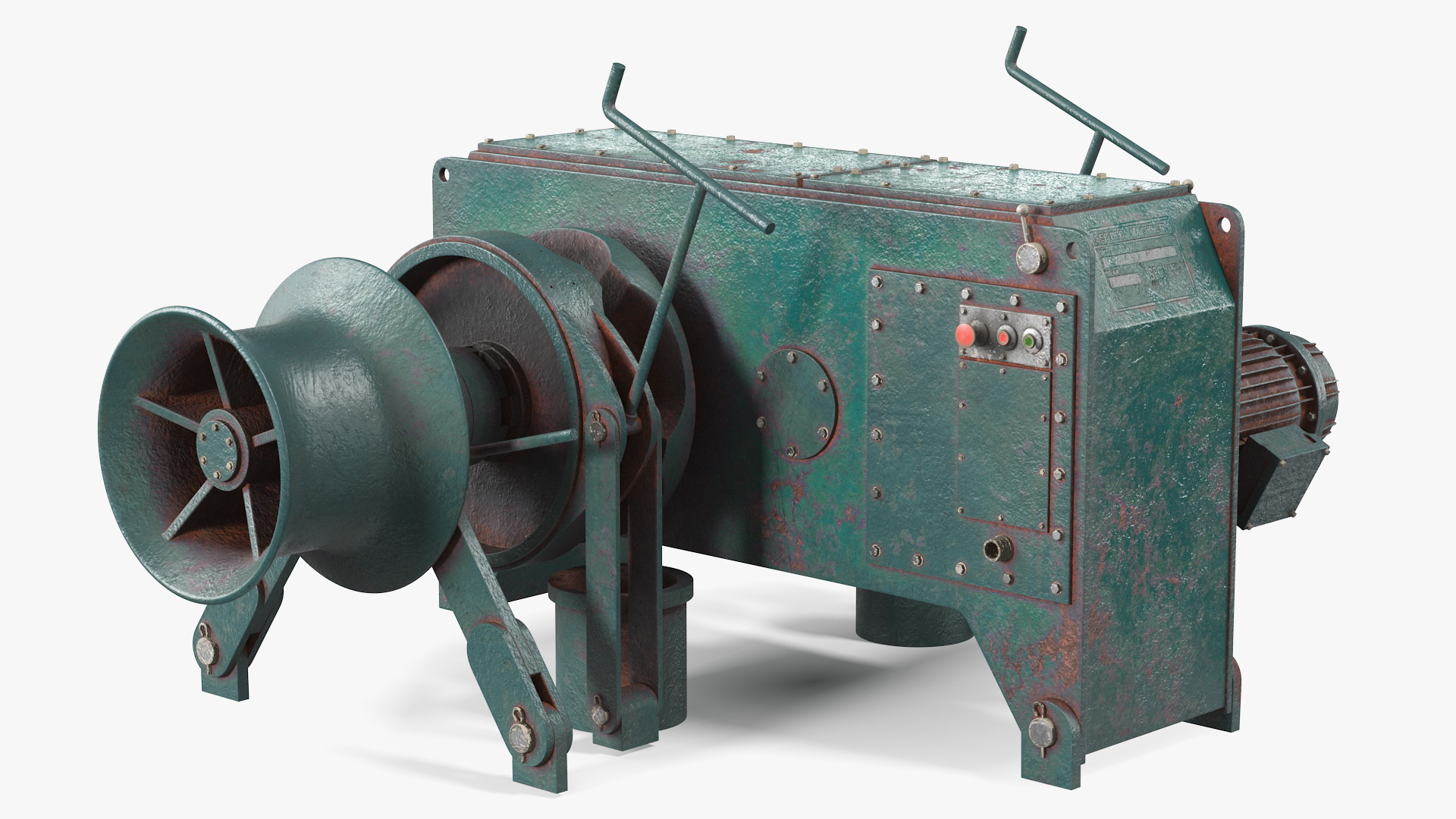 3D model Anchor Windlass Mechanism