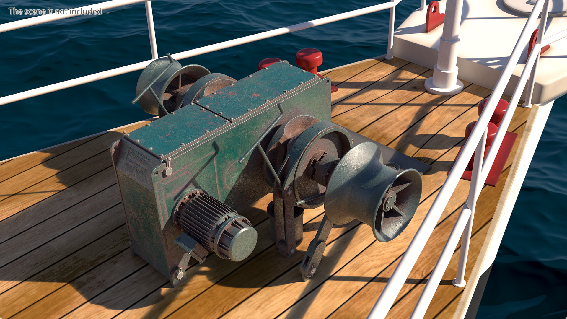 3D model Anchor Windlass Mechanism