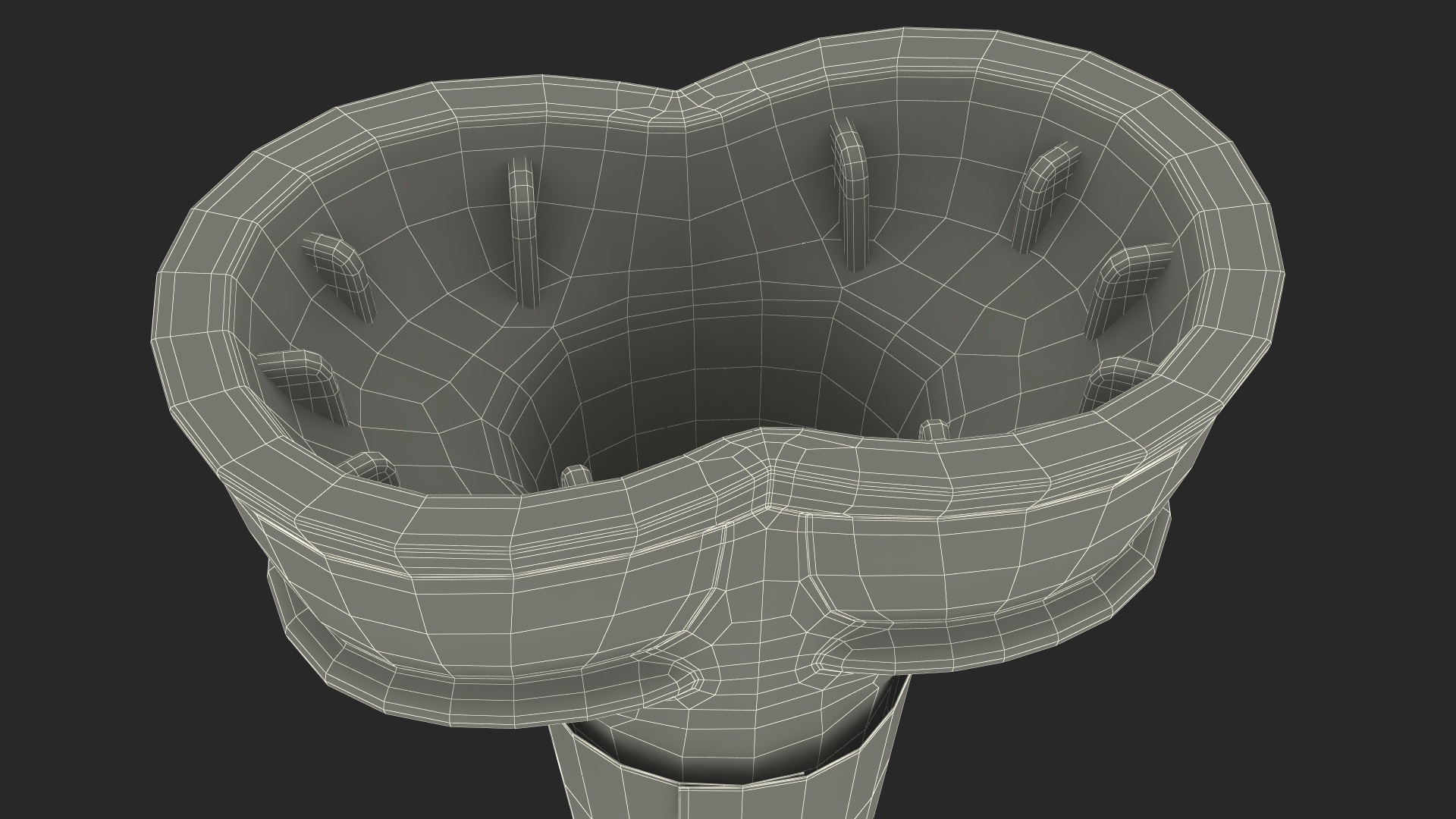JOY Twin Scoop Cake Cone 3D model