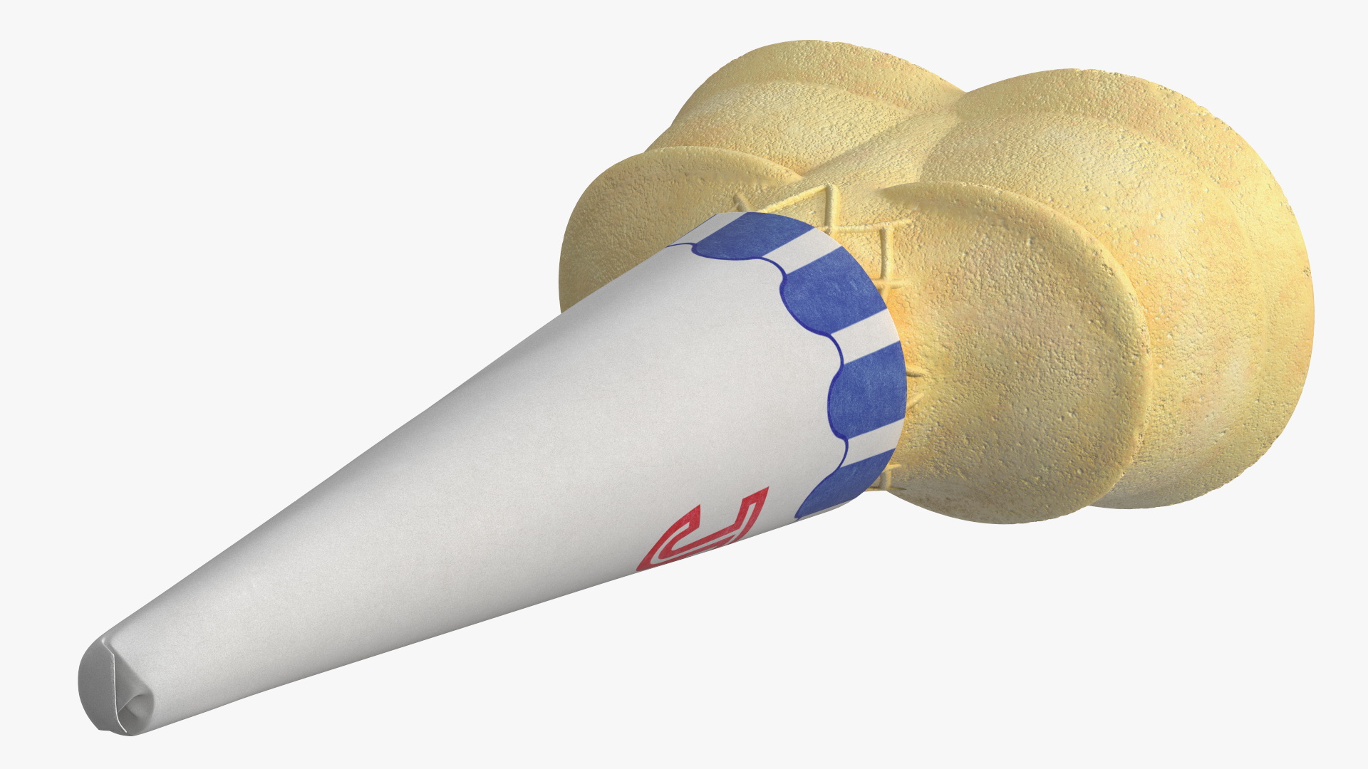JOY Twin Scoop Cake Cone 3D model