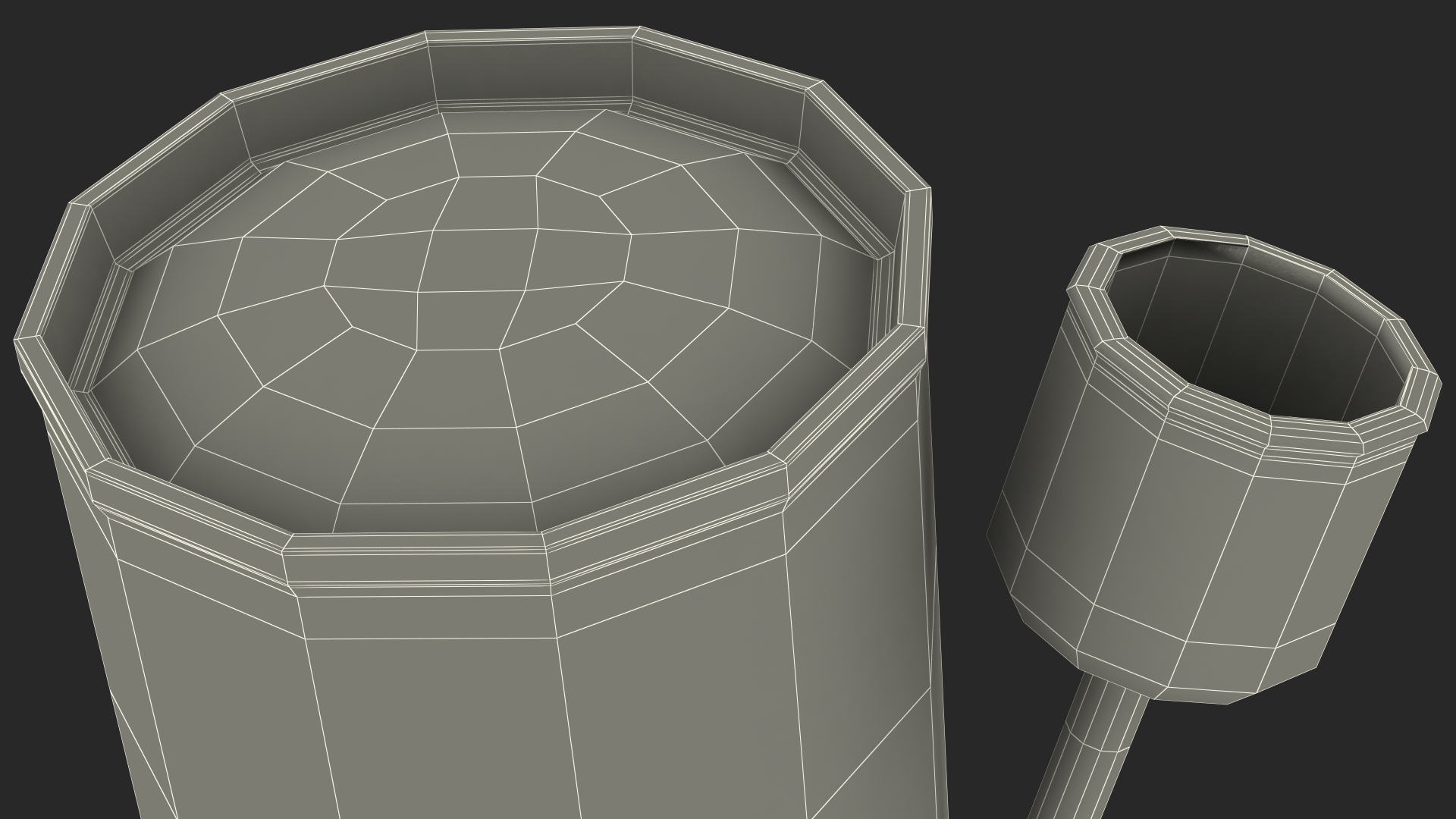 Class D Copper Powder Fire Extinguisher 3D model