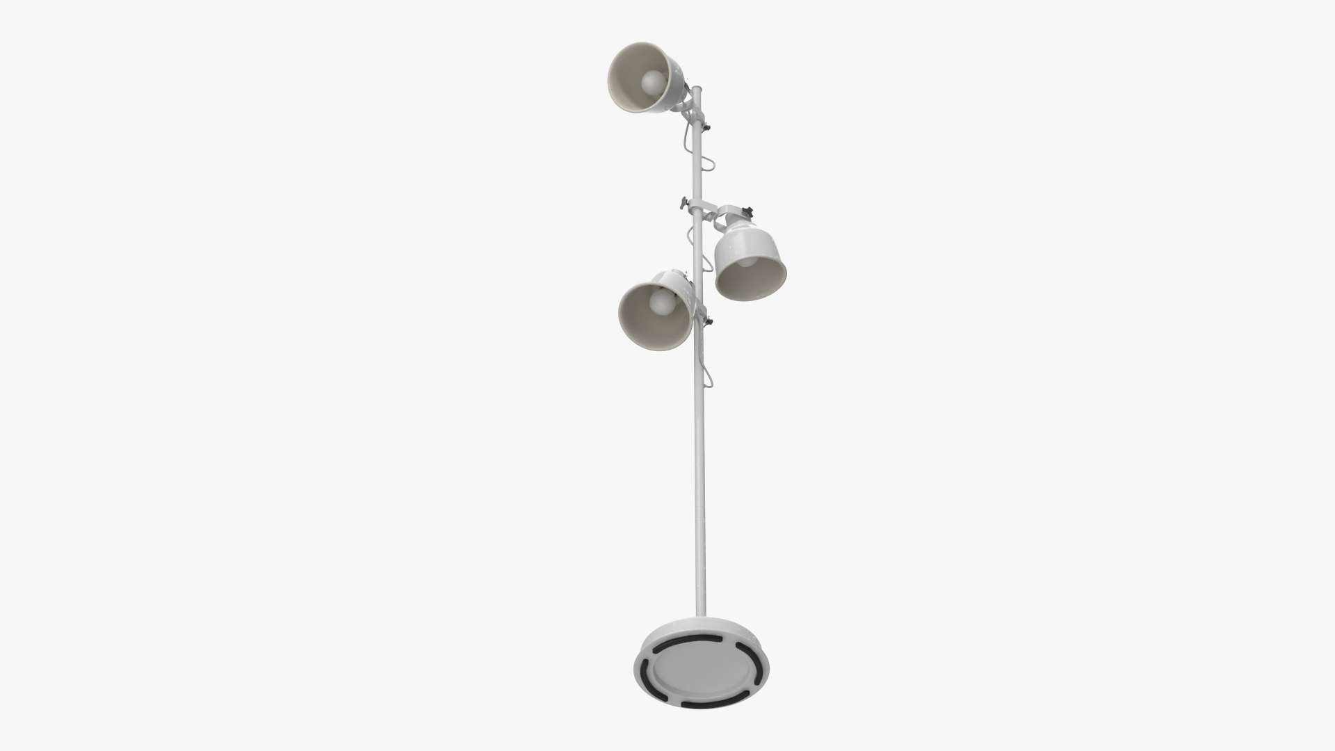 Modern Three-Point Floor Lamp 3D model