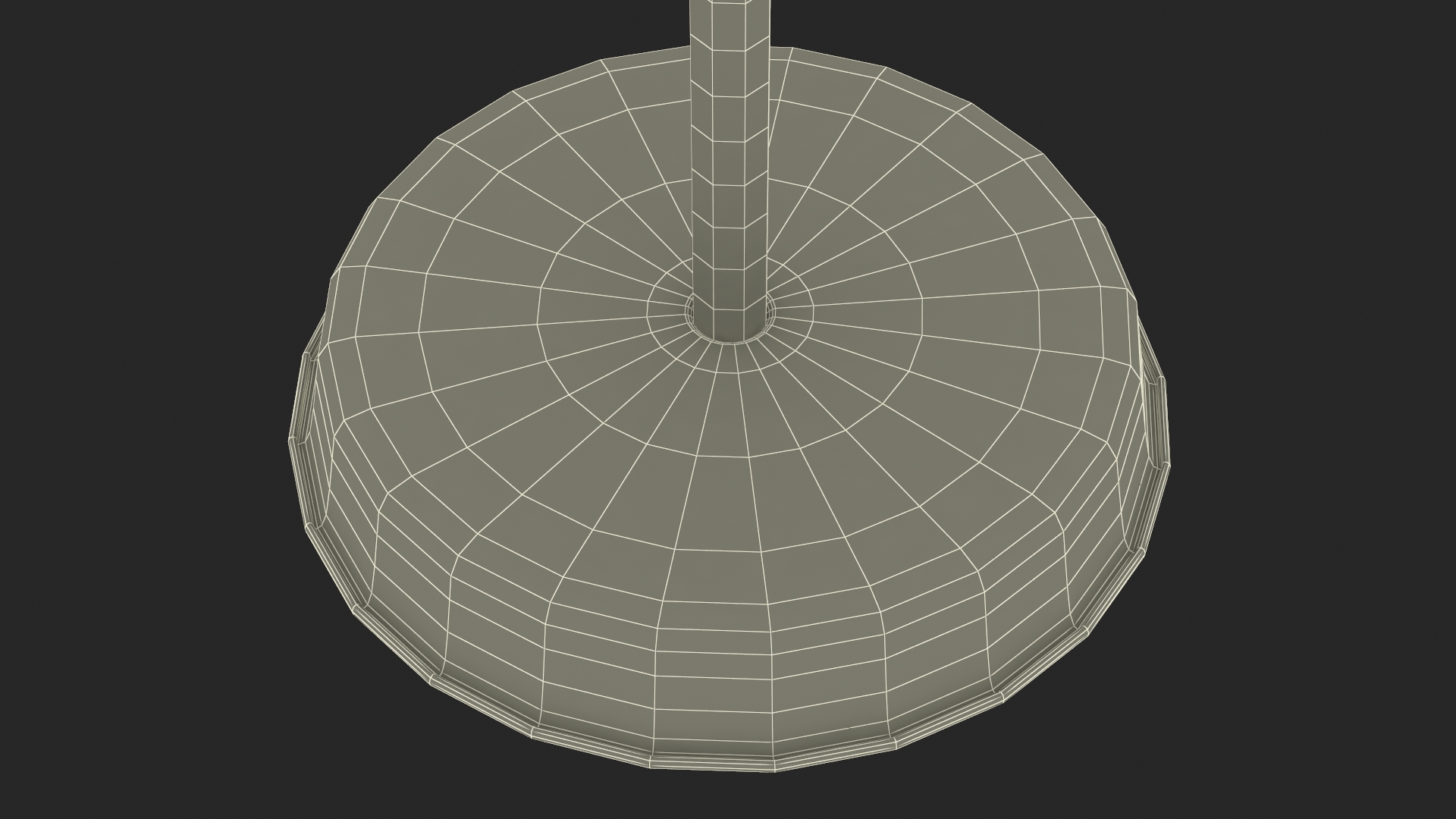 Modern Three-Point Floor Lamp 3D model
