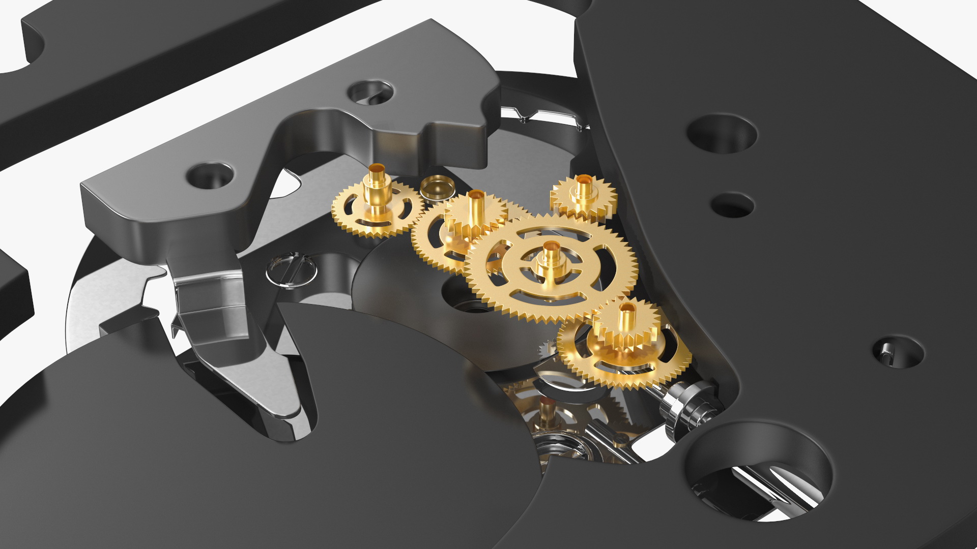 ETA Quartz Movement F06 115 3D