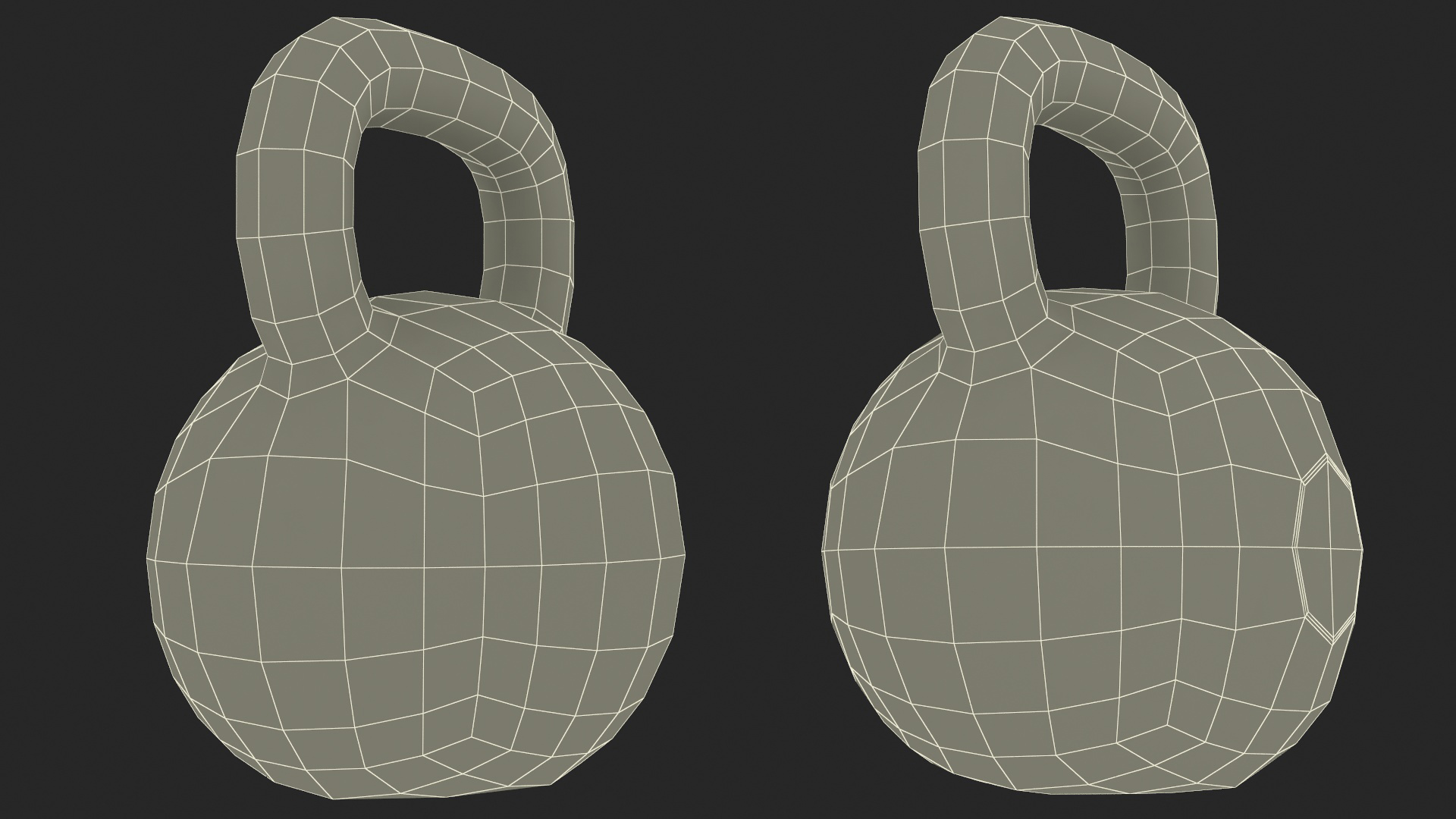 3D model Cast Iron Kettlebell