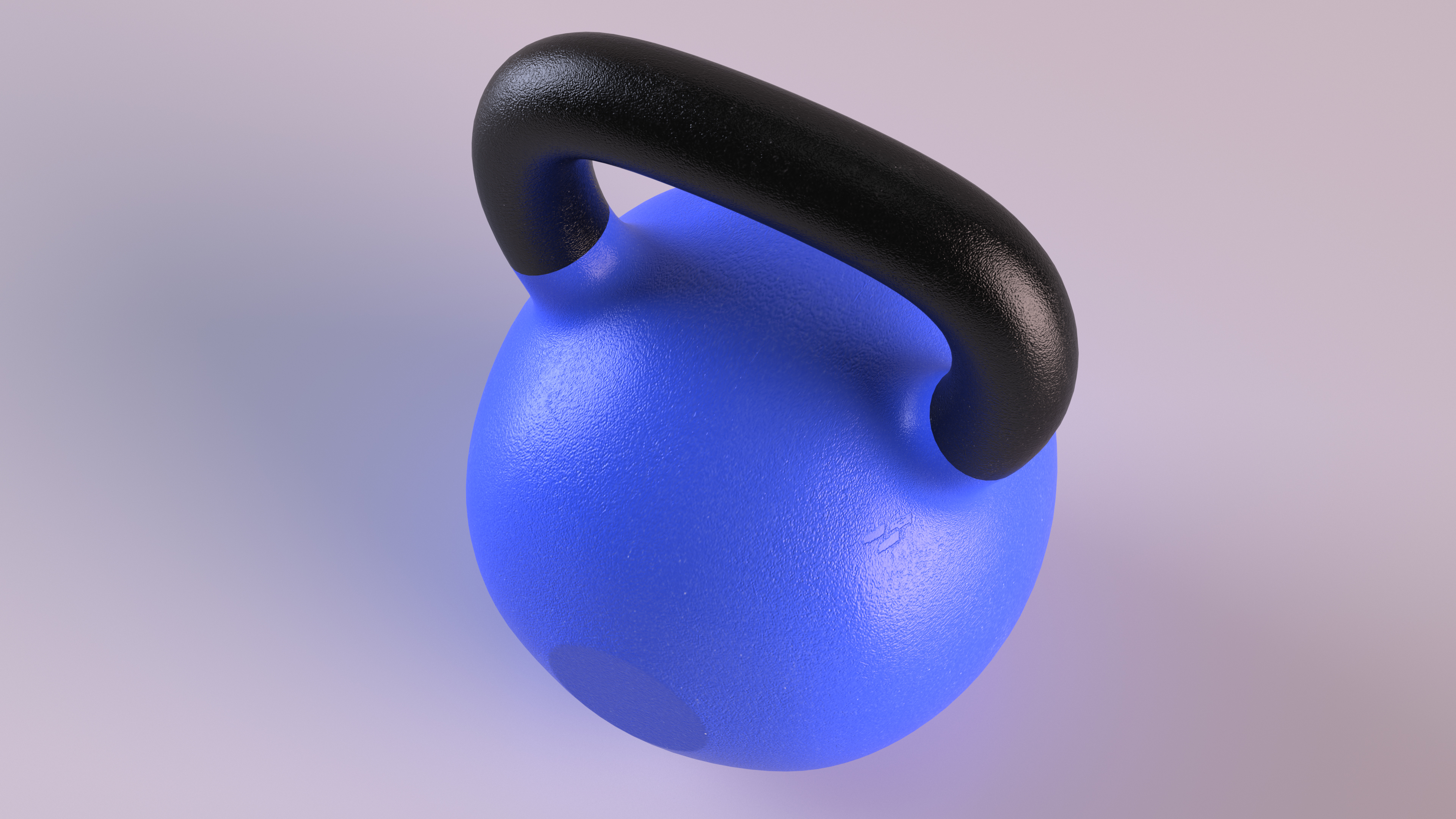 3D model Cast Iron Kettlebell