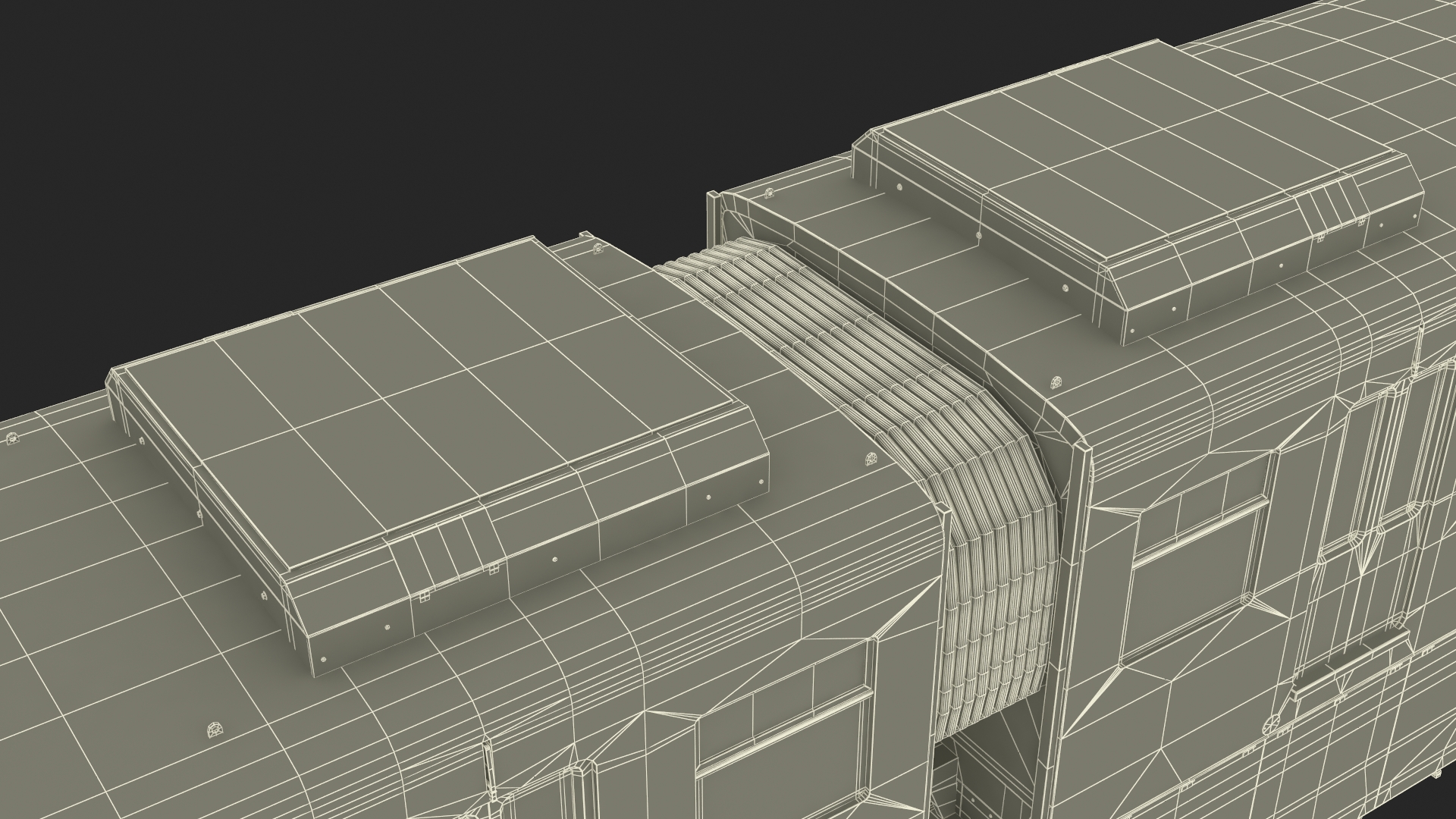 Chongqing Monorail Train 3D model