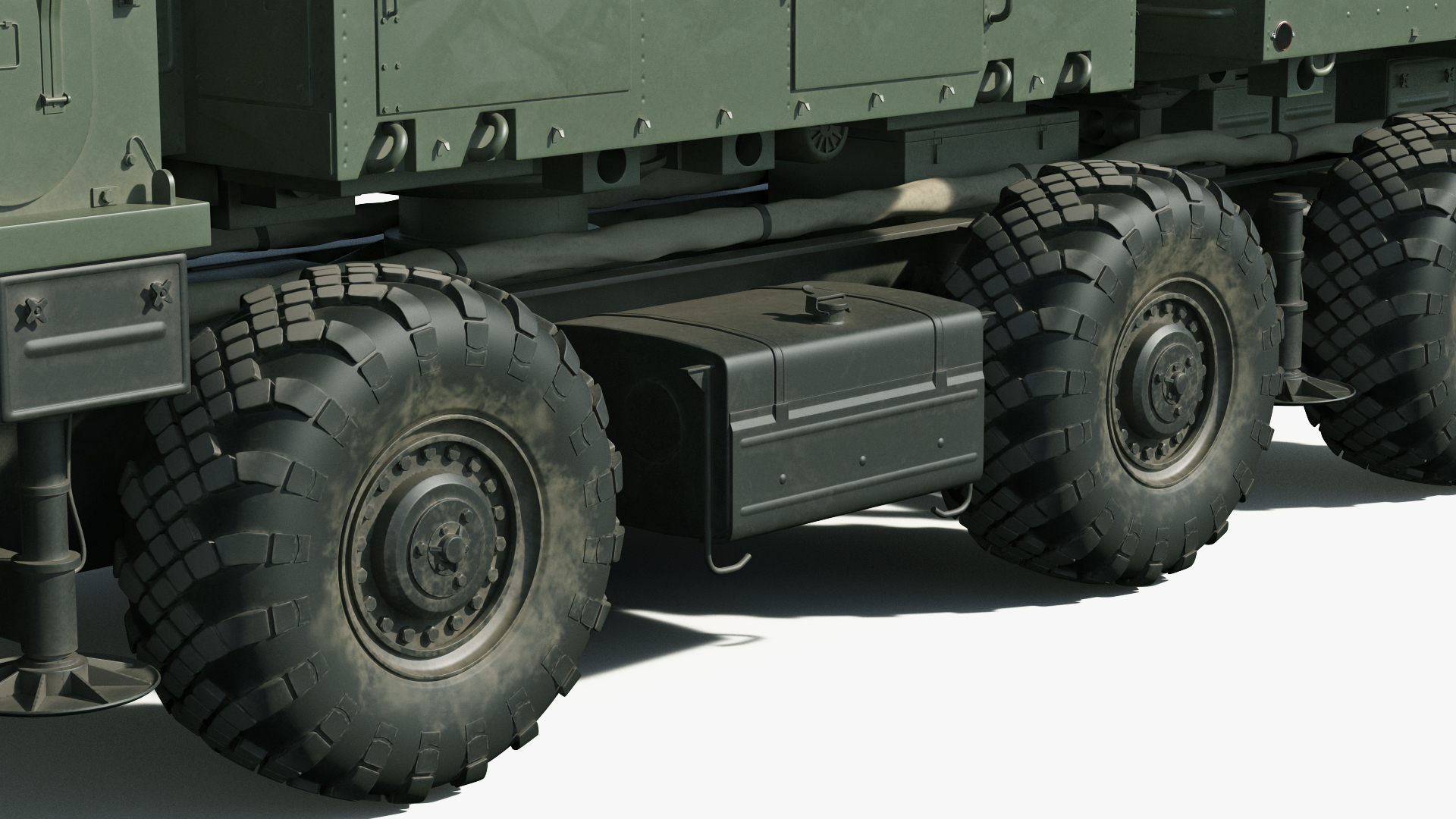 3D model Flap Lid B S300 Missile Guidance Radar Rigged