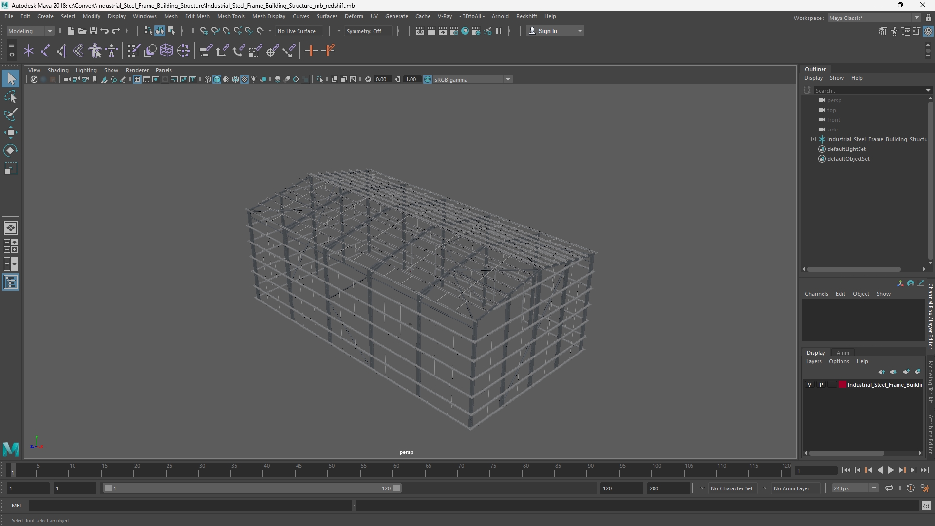 Industrial Steel Frame Building Structure - view 11