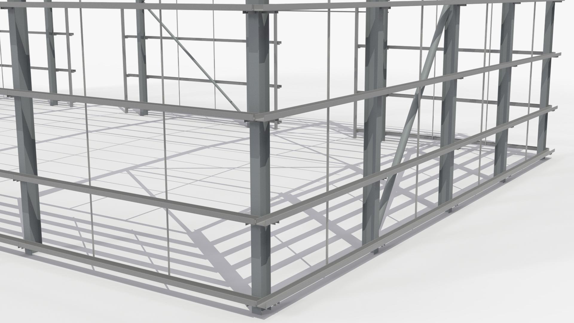 Industrial Steel Frame Building Structure - view 7