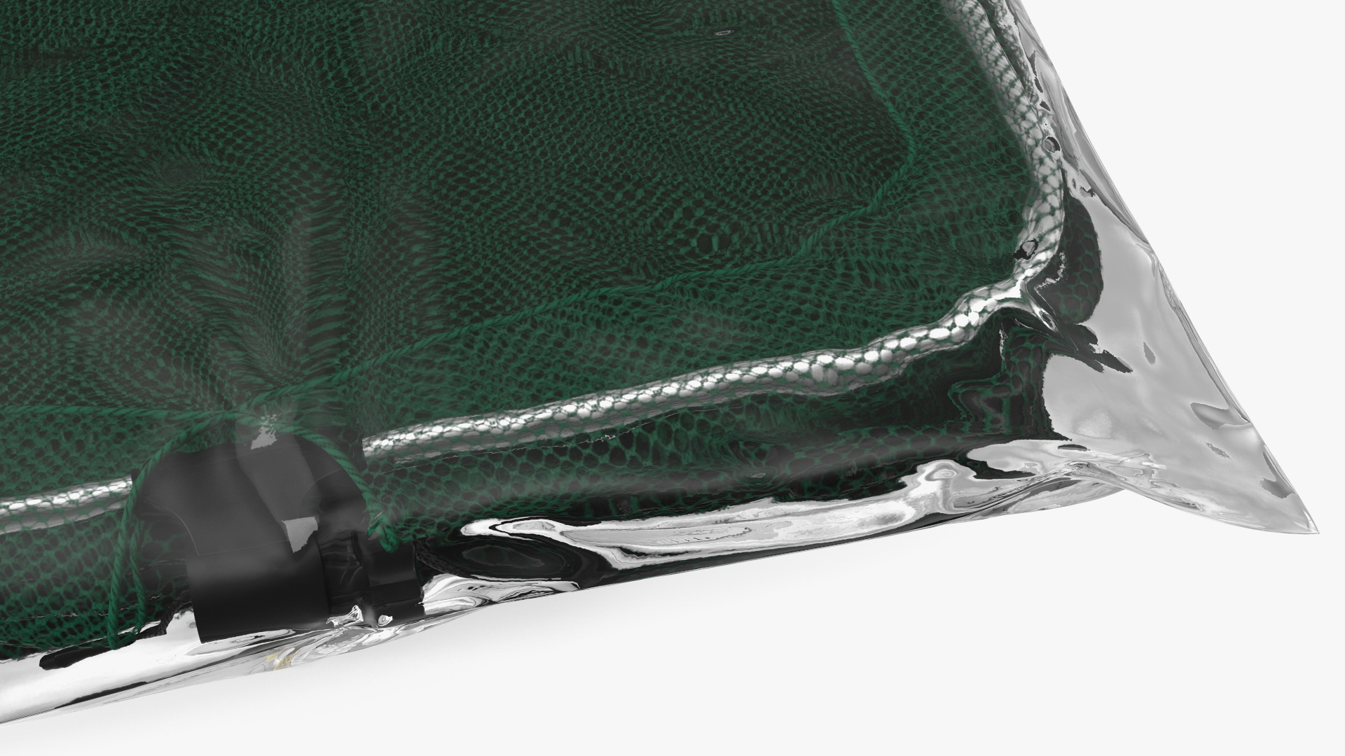 Wire Fishing Cage Folded 3D model